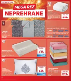 Kaufland - Split-Ravne njive - Pregled kataloga iz trgovine Kaufland, vrijedi od 30.09.2026 | Stranica: 44 | Proizvodi: Jastuk, Plahta, Posteljina, Pjena