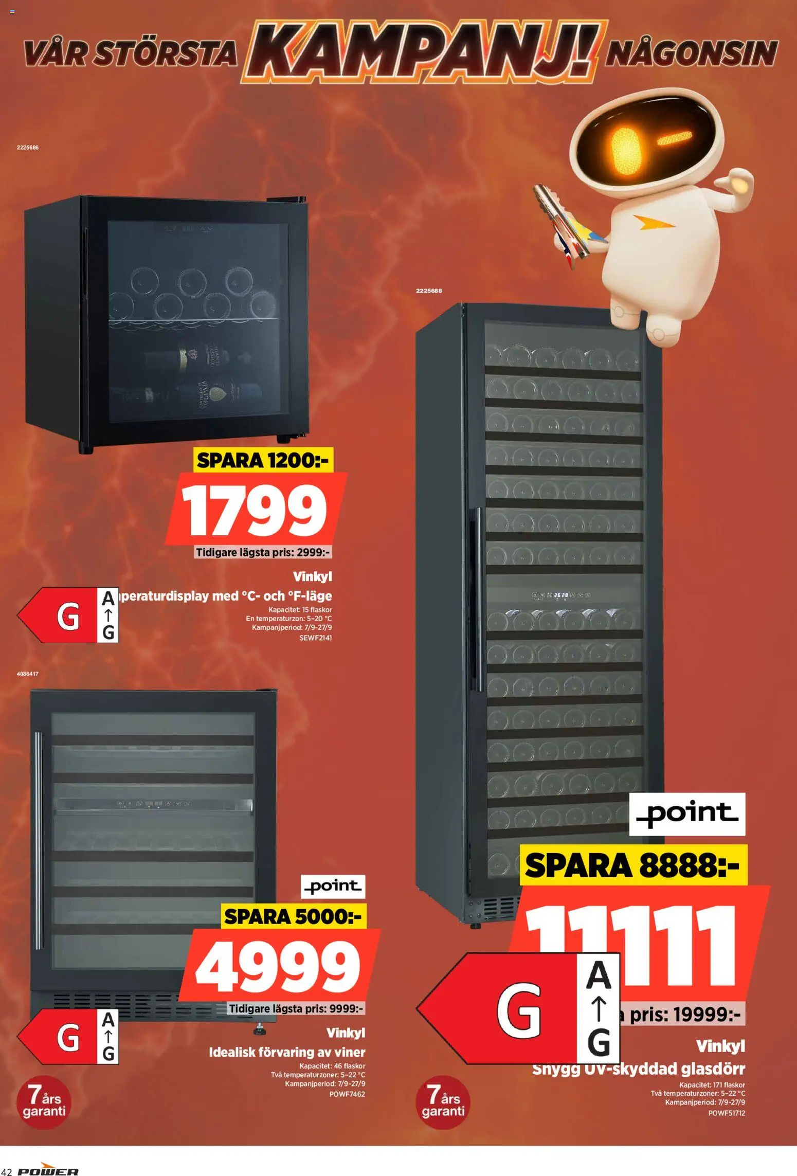 Power reklamblad aktuell från 07/09/2026 | Sida: 42 | Produkter: Vinkyl