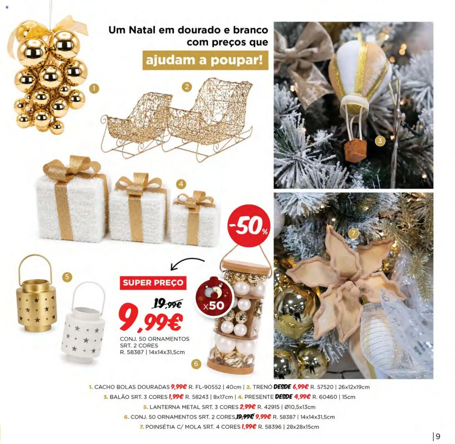 Espaço Casa Catálogo de Natal 2026 │ válido de 06/10/2026 | Página: 9 | Produtos: Lanterna