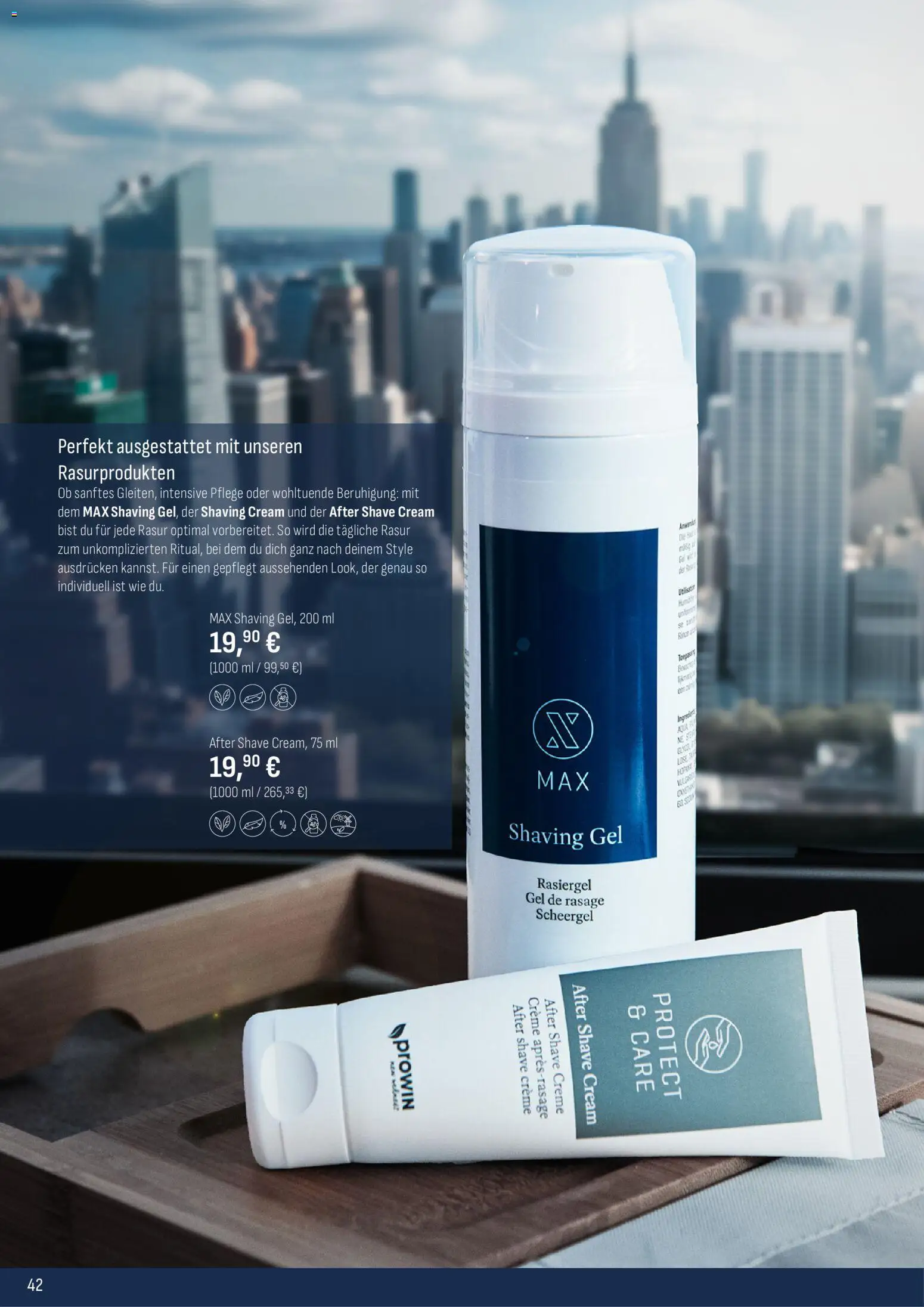 Katalog ProWin New Wellness April / September 2026 – gültig ab 01.04.2026 | Seite: 42 | Produkte: Creme