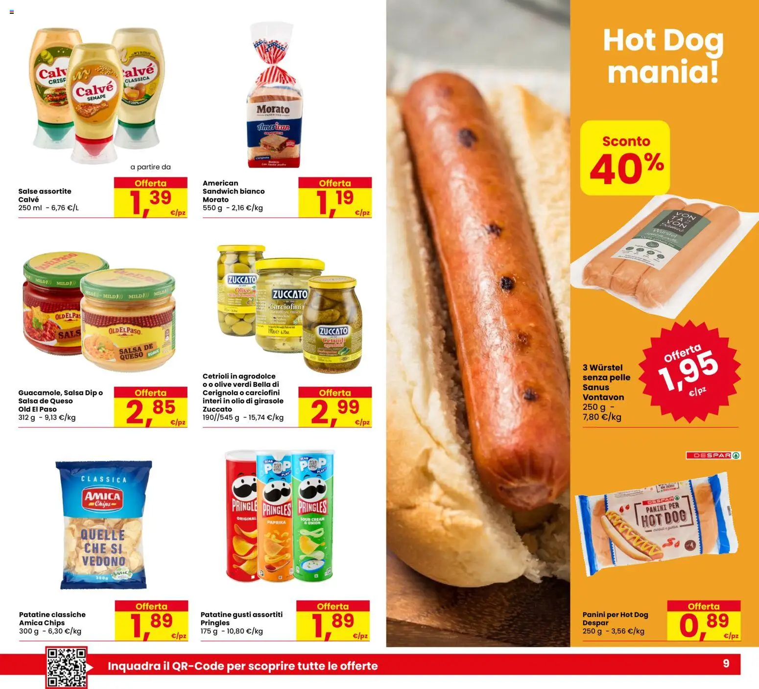 Volantino Eurospar del 06/08/2026 | Pagina: 9