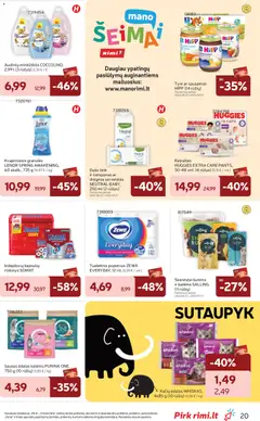 Rimi leidinys galioja nuo 2026.09.01 | Puslapis: 26 | Prekių: Sausainiai, Tyrė, Kelnaitės, Tualetinis popierius