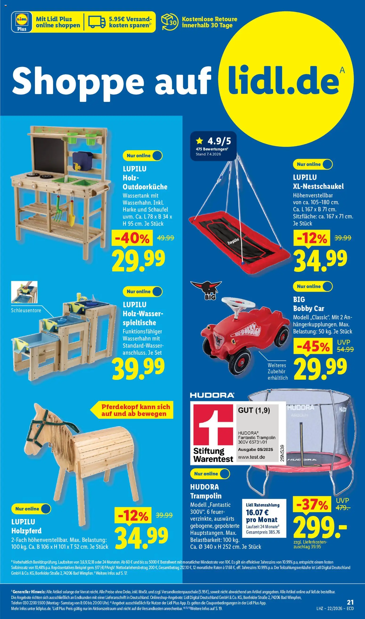 Lidl Německo leták od 25.05.2026 | Strana: 13 | Produkty: Telefon
