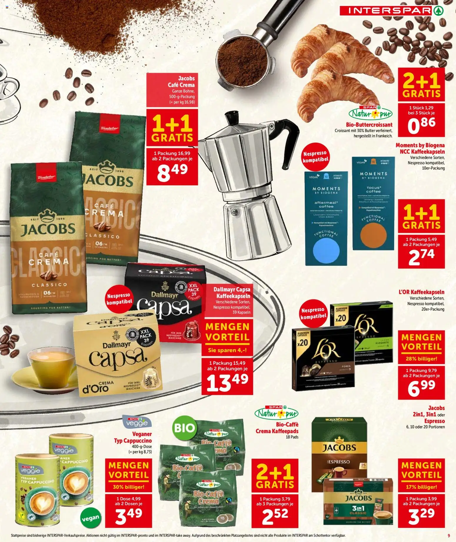 Interspar Flugblatt - Wien gültig ab 05.03.2026 | Seite: 9 | Produkte: Butter