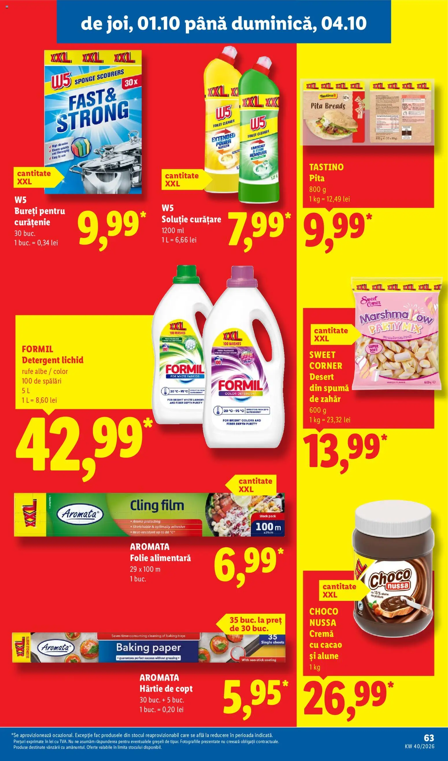 Noul catalog Lidl – valabil de la 28.09.2026 | Pagină: 63
