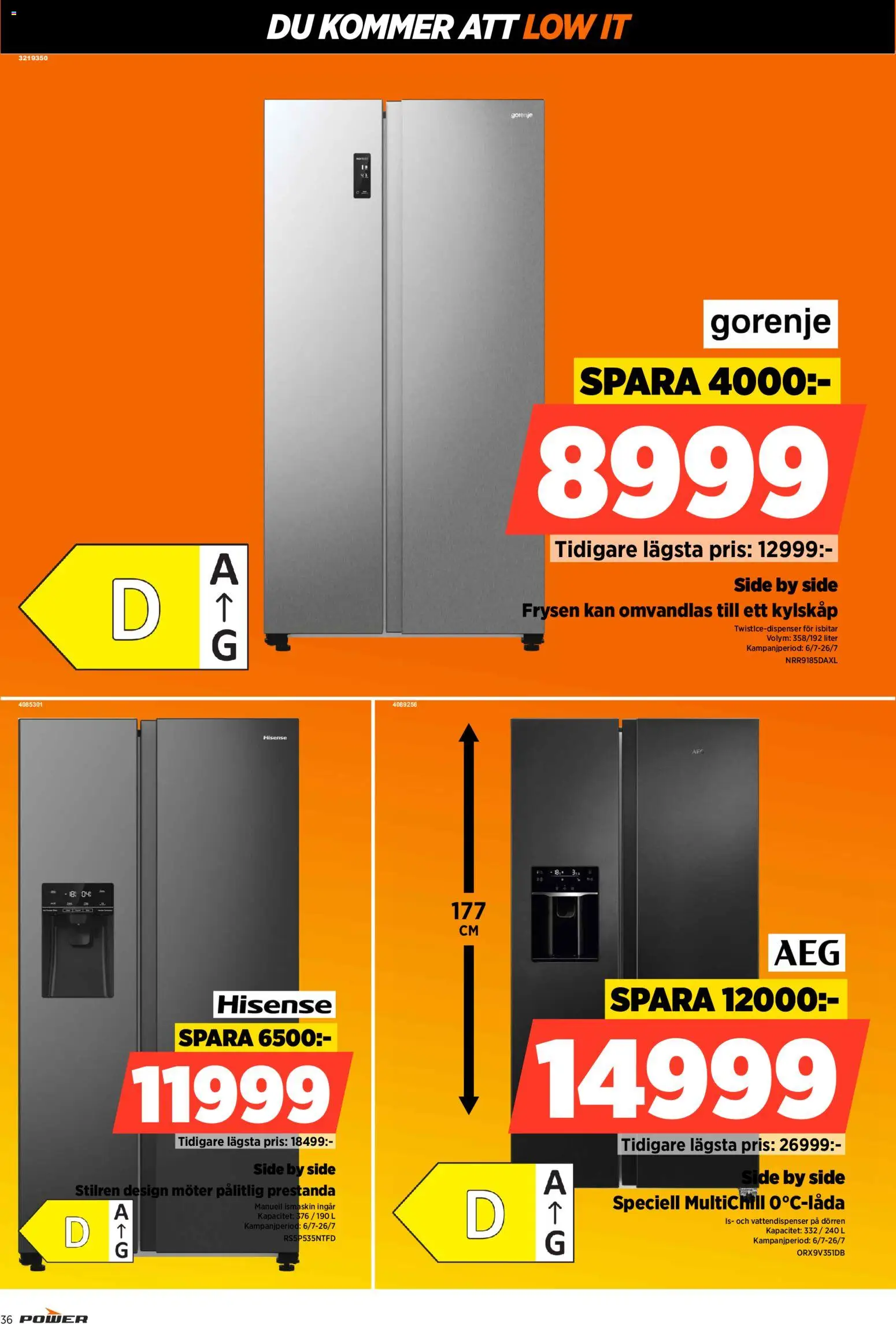 Power reklamblad aktuell från 20/07/2026 | Sida: 36