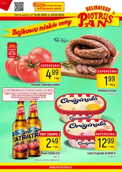 Pogląd oferty "Piotruś Pan gazetka" - ważna od 16.06.2026