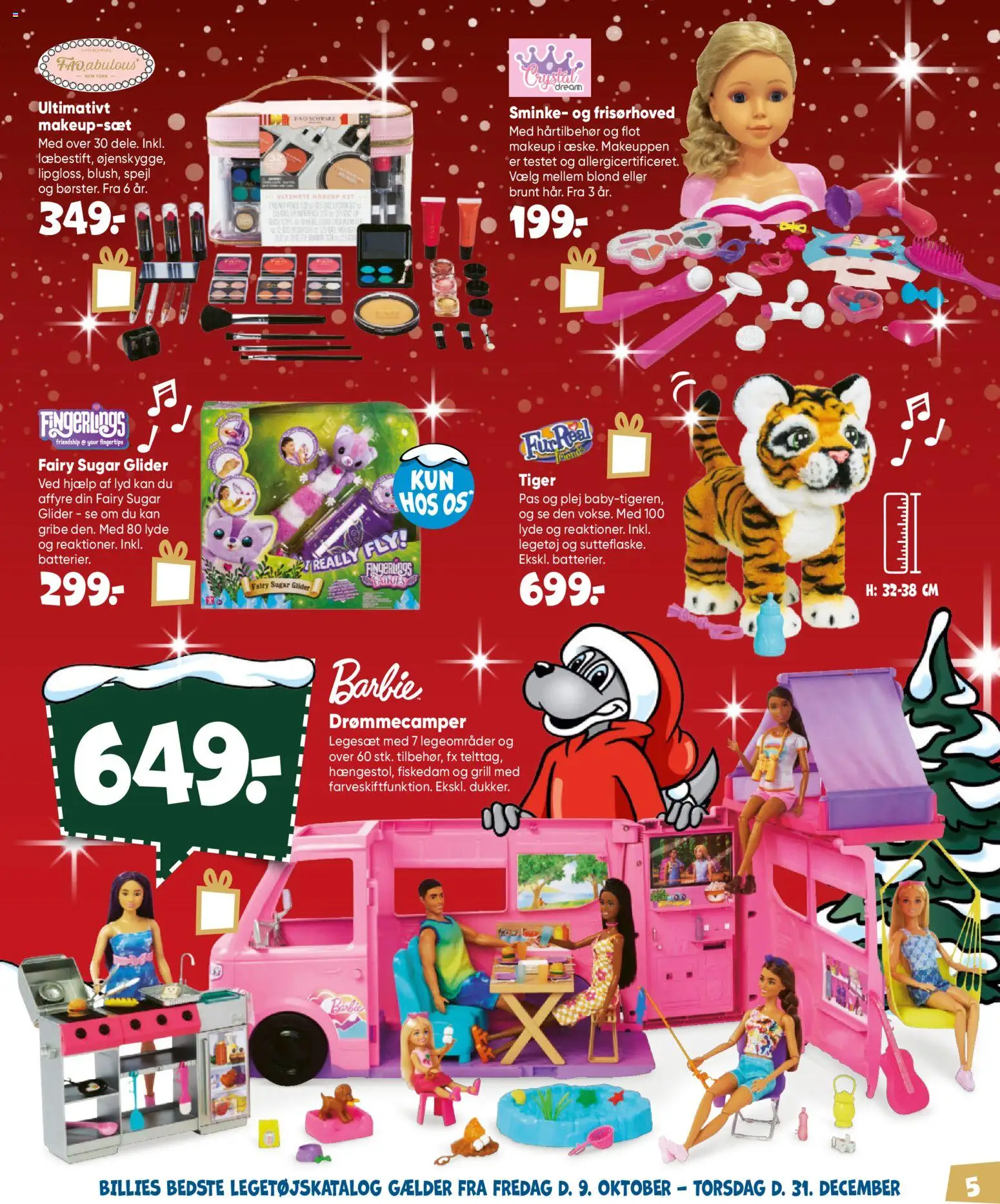Bilka tilbudsavis – gyldig fra 09/10/2026 | Side: 5 | Produkter: Makeup, Øjenskygge, Spejl, Lyd