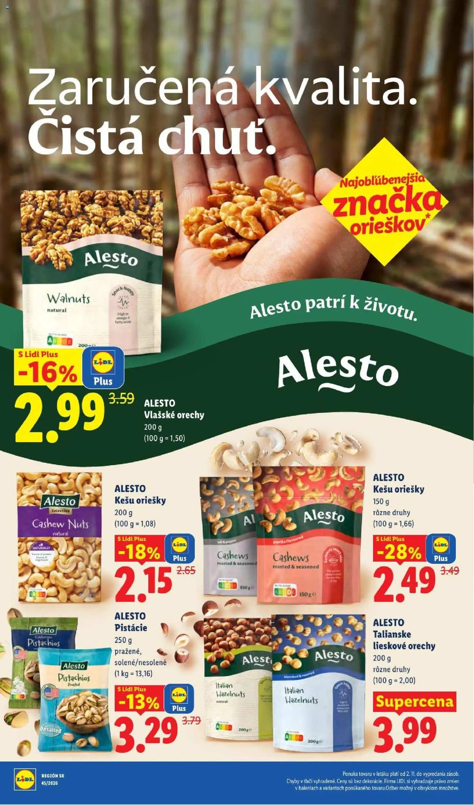 Nové Lidl akcie – leták je platný od 02.11.2026 | Strana: 18