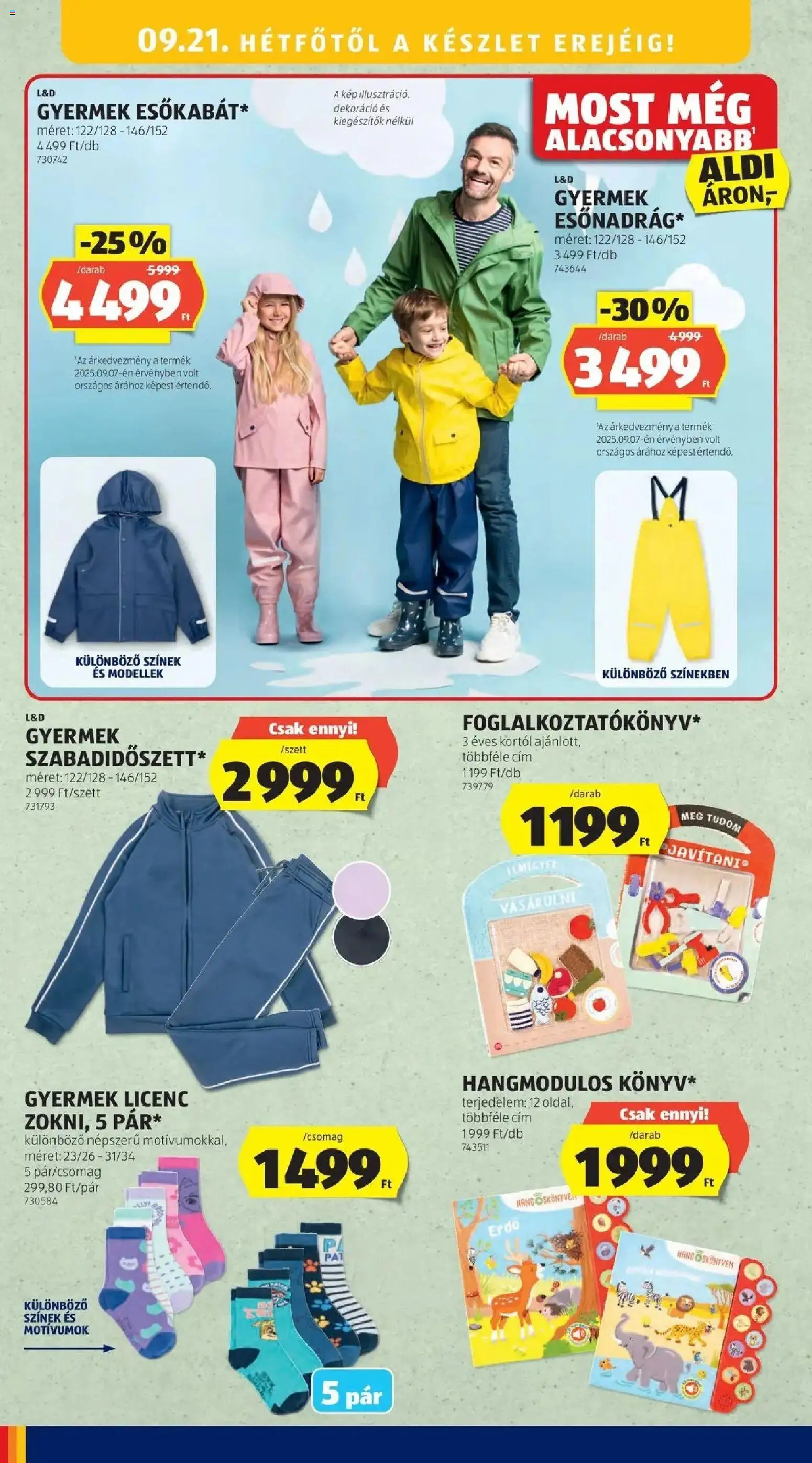Aldi aktuális akciós újság - 2026.09.17. -tól/töl > akció, lapozható szórólap 🛍️ | Oldal: 32 | Termékek: Dekoráció