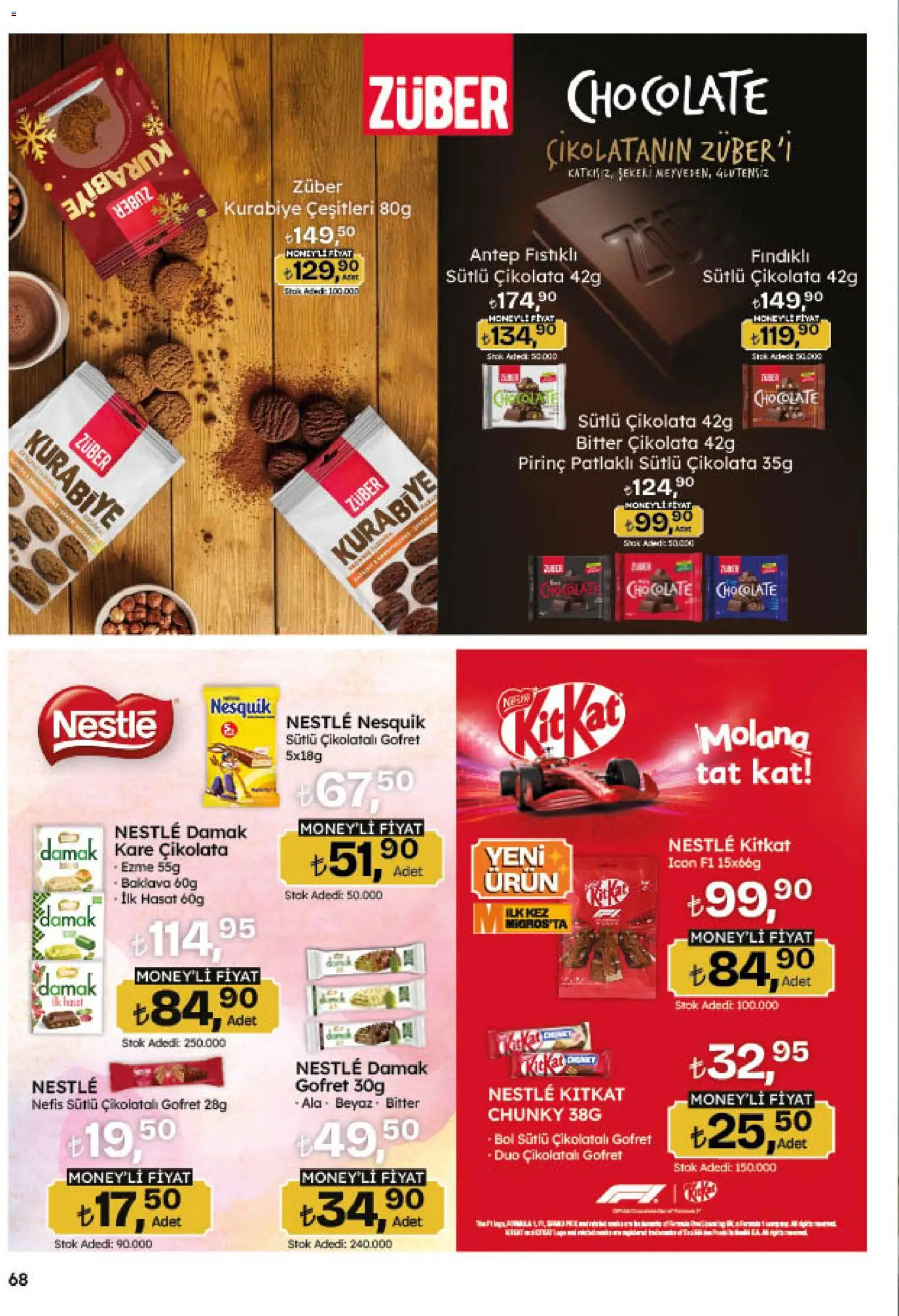 Migros Katalog - 5M Migroskop Dijital - 20 Ağustos 2026 tarihinden itibaren geçerlidir | Sayfa: 68 | Ürünler: Ezme, Gofret, Çikolata, Kurabiye