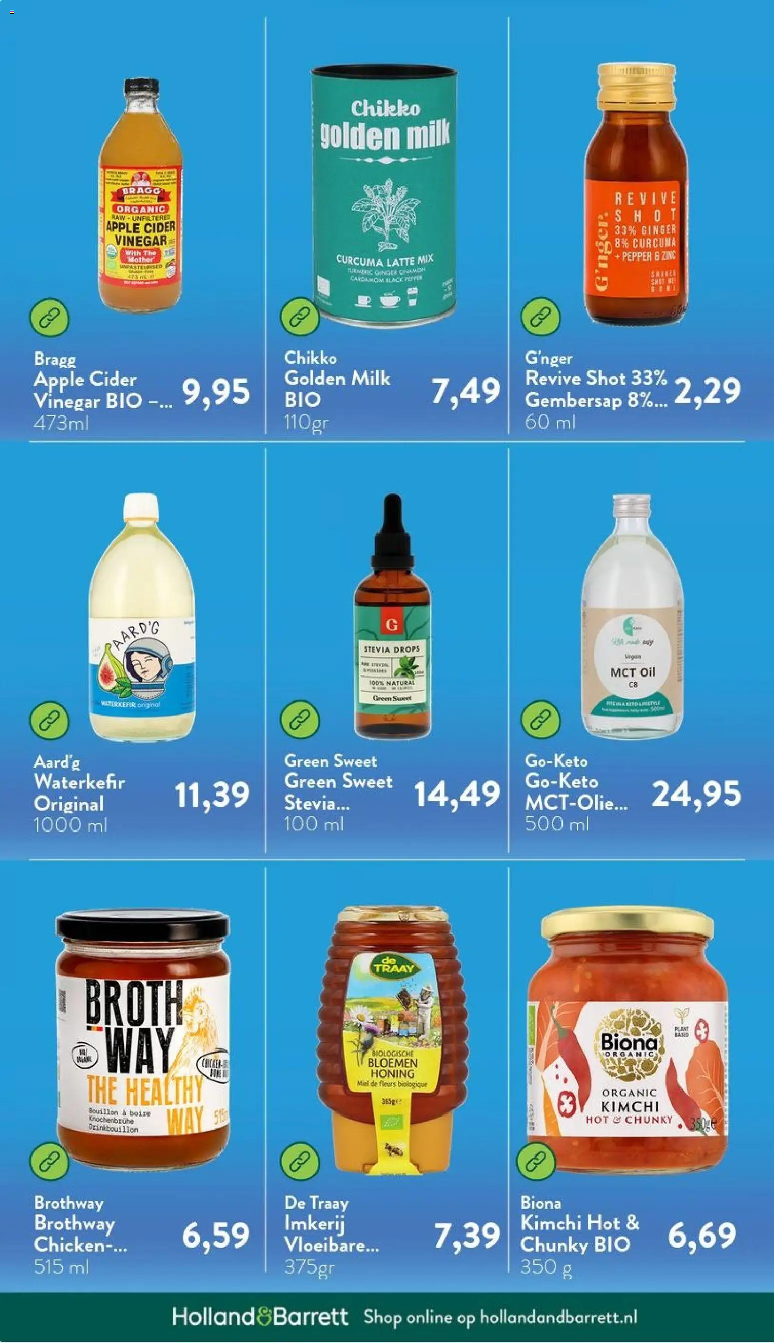 {H1} | Pagina: 14 | Producten: Honing, Bloemen, Bouillon, Kimchi