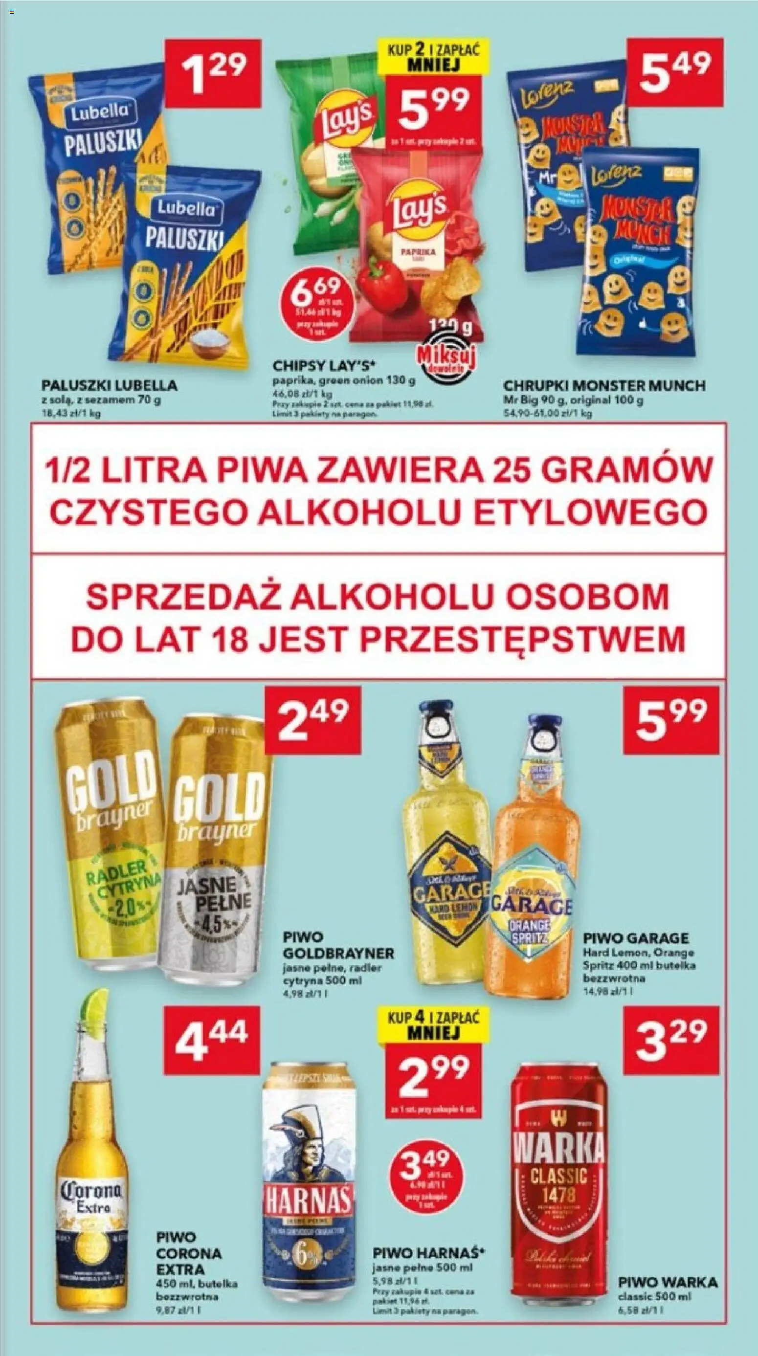 Lewiatan gazetka - Lublin od 22.10.2026 | Strona: 13 | Produkty: Cytryna, Piwo Corona, Corona Extra, Paluszki