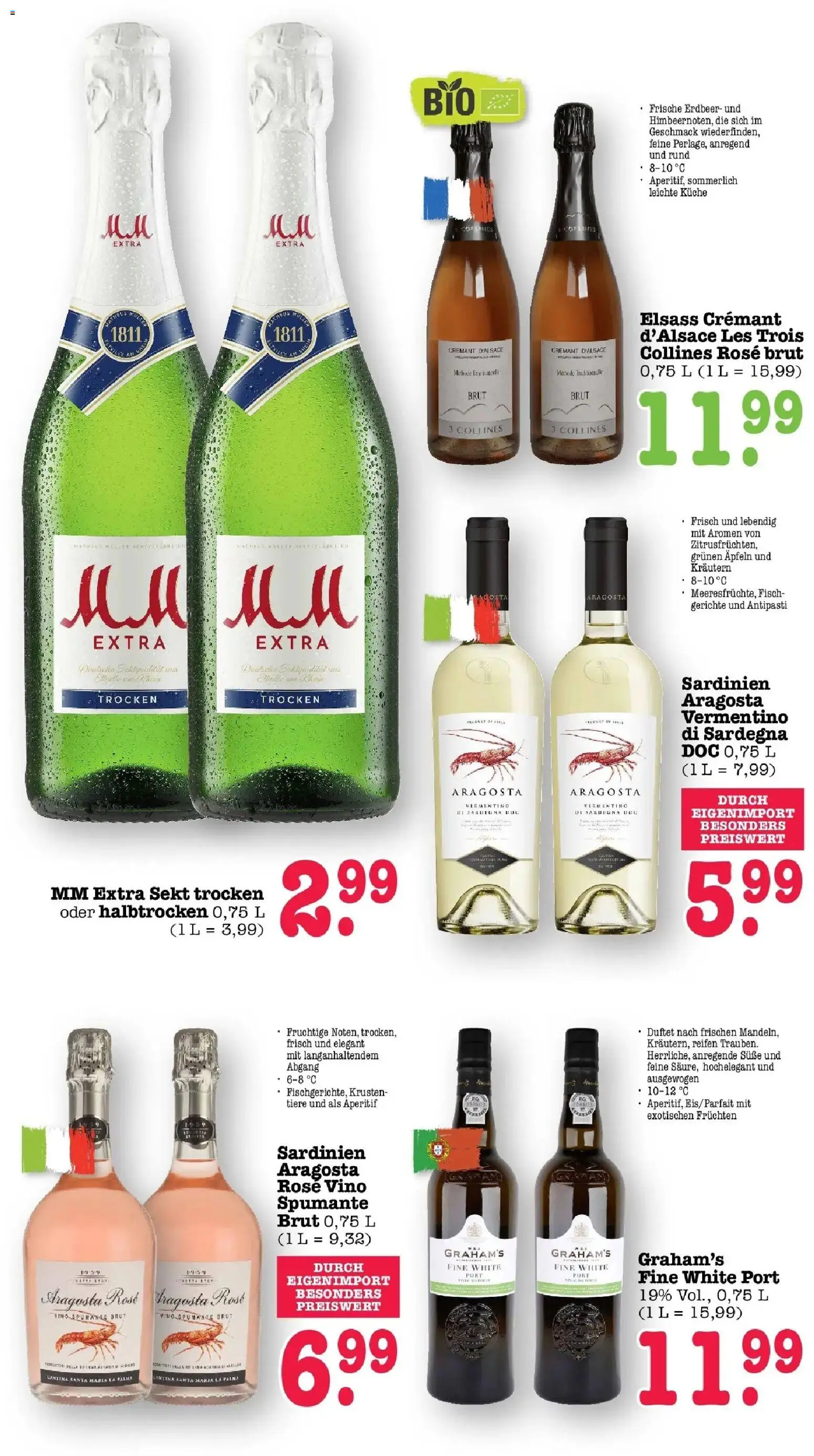 Edeka Prospekt Frankfurt Am Main (ab 10.08.2026) » Angebote Online | Seite: 50 | Produkte: Trauben, Sekt, Fisch, Gerichte