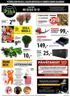 Tuuri-mainoslehti voimassa 07/10/2026 alkaen | Sivu: 7 | Tuotteet: Oksasakset, Laatikko, Voi, Lehtipuhallin