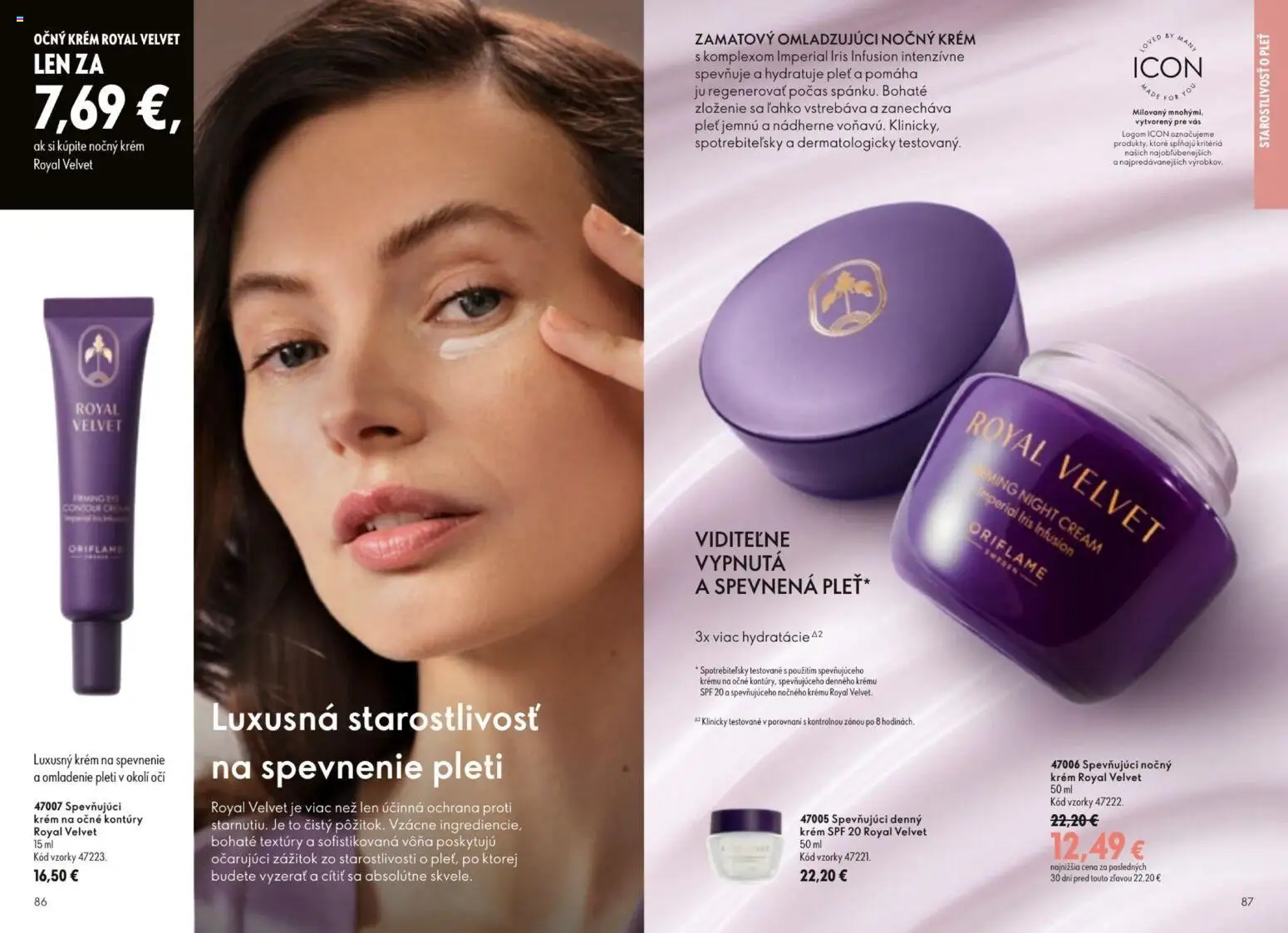 Nové Oriflame akcie – leták je platný od 19.08.2026 | Strana: 44 | Produkty: Krém