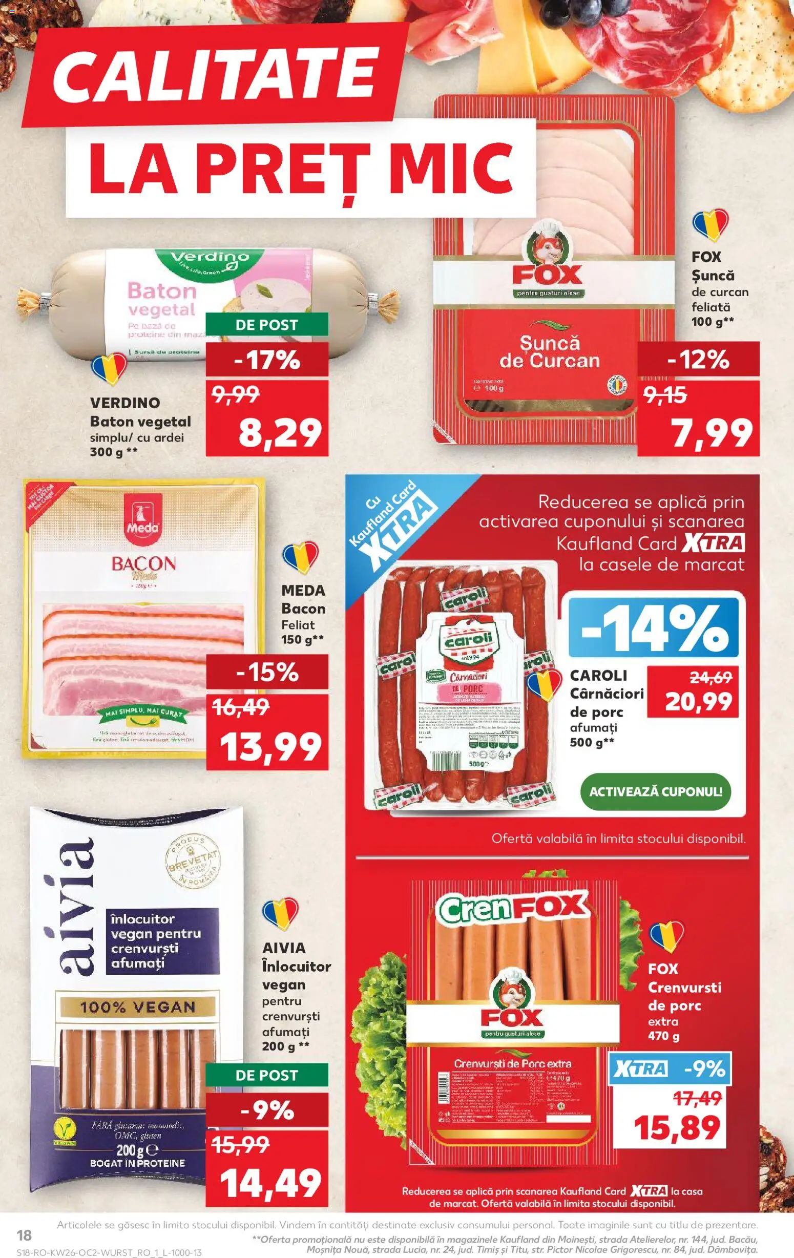 Noul catalog Kaufland – valabil de la 24.06.2026 | Pagină: 18