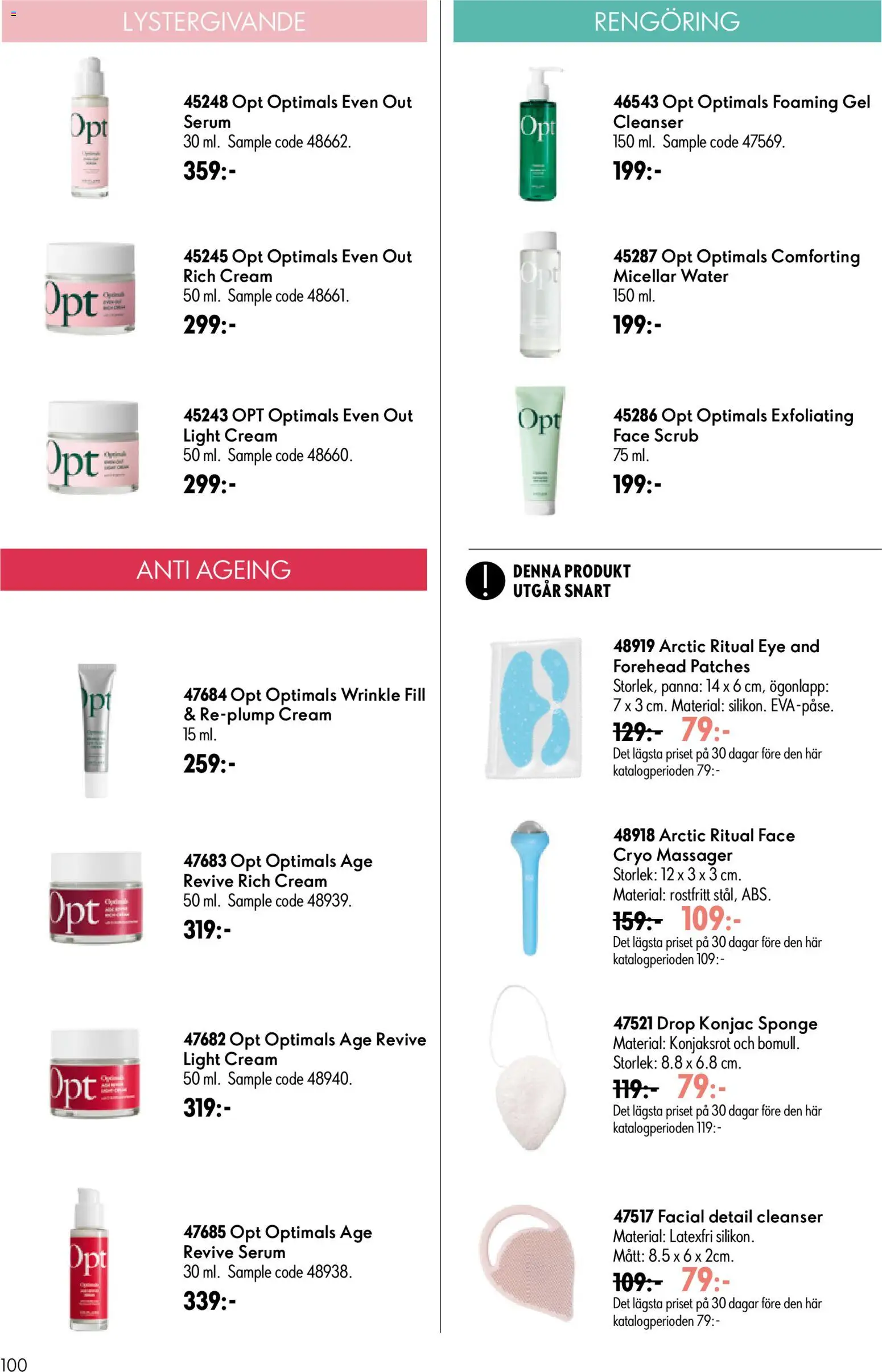 Oriflame reklamblad aktuell från 05/08/2026 | Sida: 100
