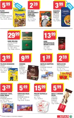 Pogląd oferty "Spar gazetka" - ważna od 15.07.2026 | Strona: 5 | Produkty: Knoppers, Paluszki, Ryż, Płatki