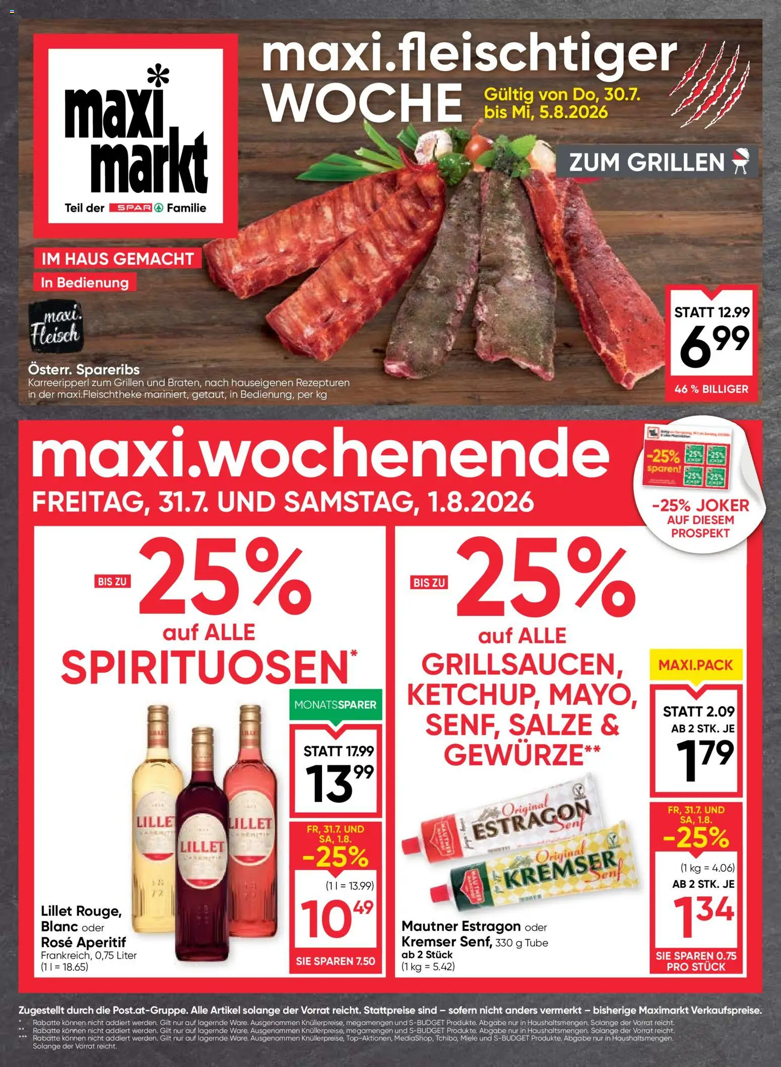 Maximarkt Flugblatt gültig ab 30.07.2026 | Seite: 1