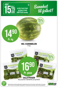 Forhåndsvisning av Kiwi kundeavis gyldig fra 29/06/2026 | Side: 21
