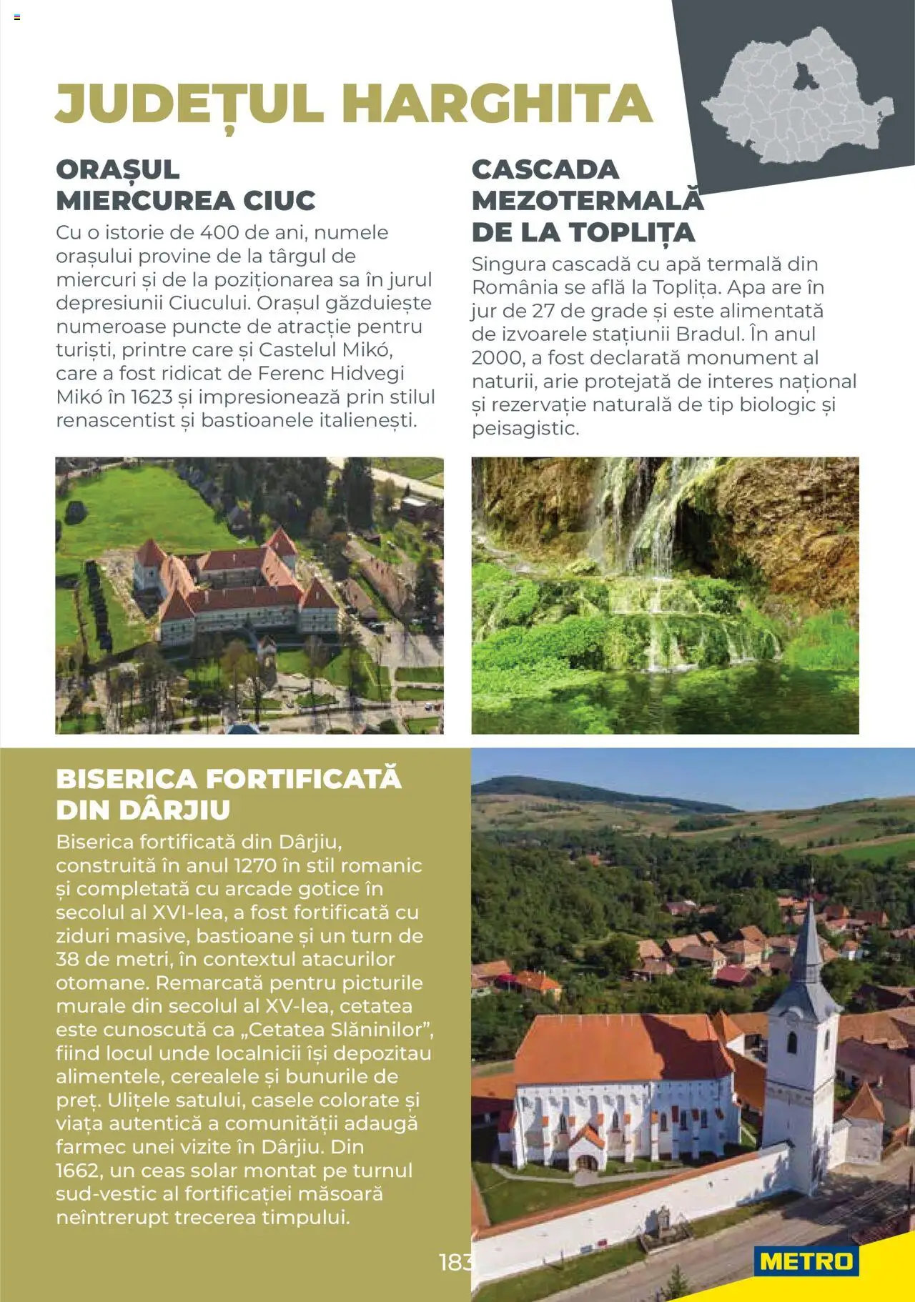 Noul catalog Metro – valabil de la 01.08.2025 | Pagină: 183 | Produse: Ceas, Tip, Apă