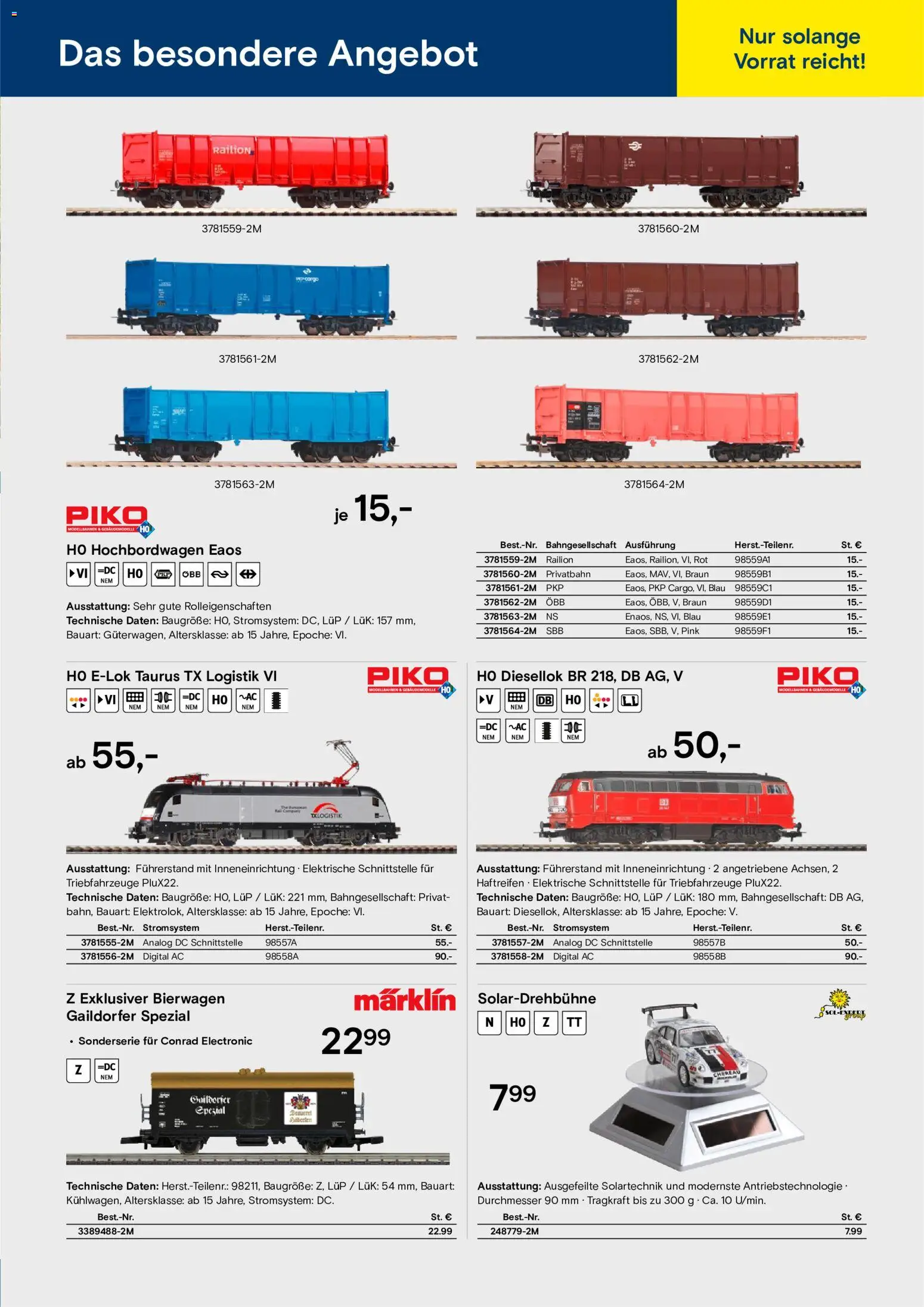 Conrad Modellbahn Katalog – gültig ab 07.09.2026 | Seite: 3