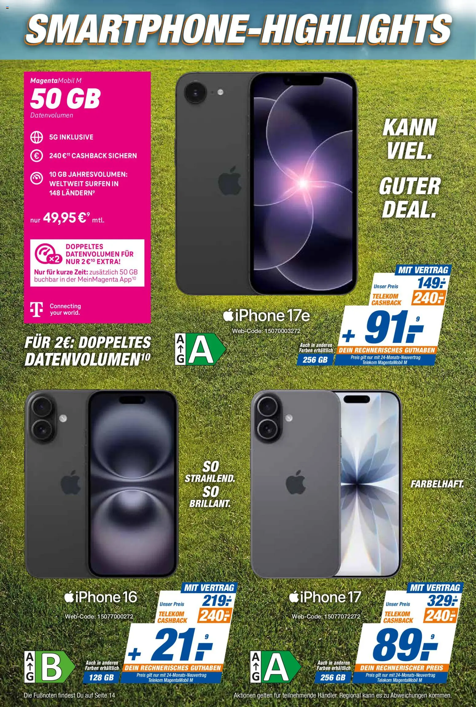 Expert Smarthphone Highlights im Juli – gültig ab 01.07.2026 | Seite: 6 | Produkte: Iphone