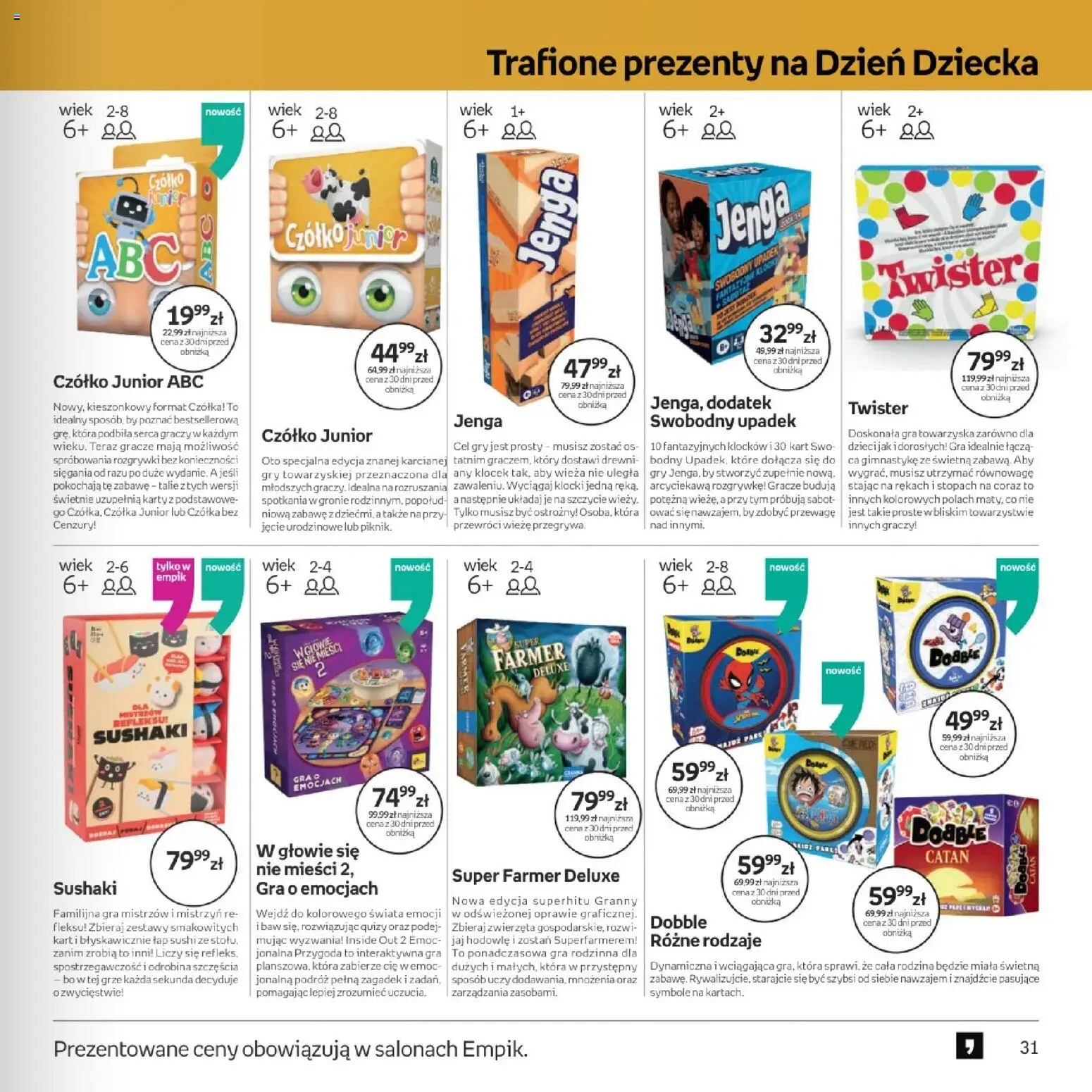 Empik promocje - Dzien Dziecka od 20.05.2026 | Strona: 31
