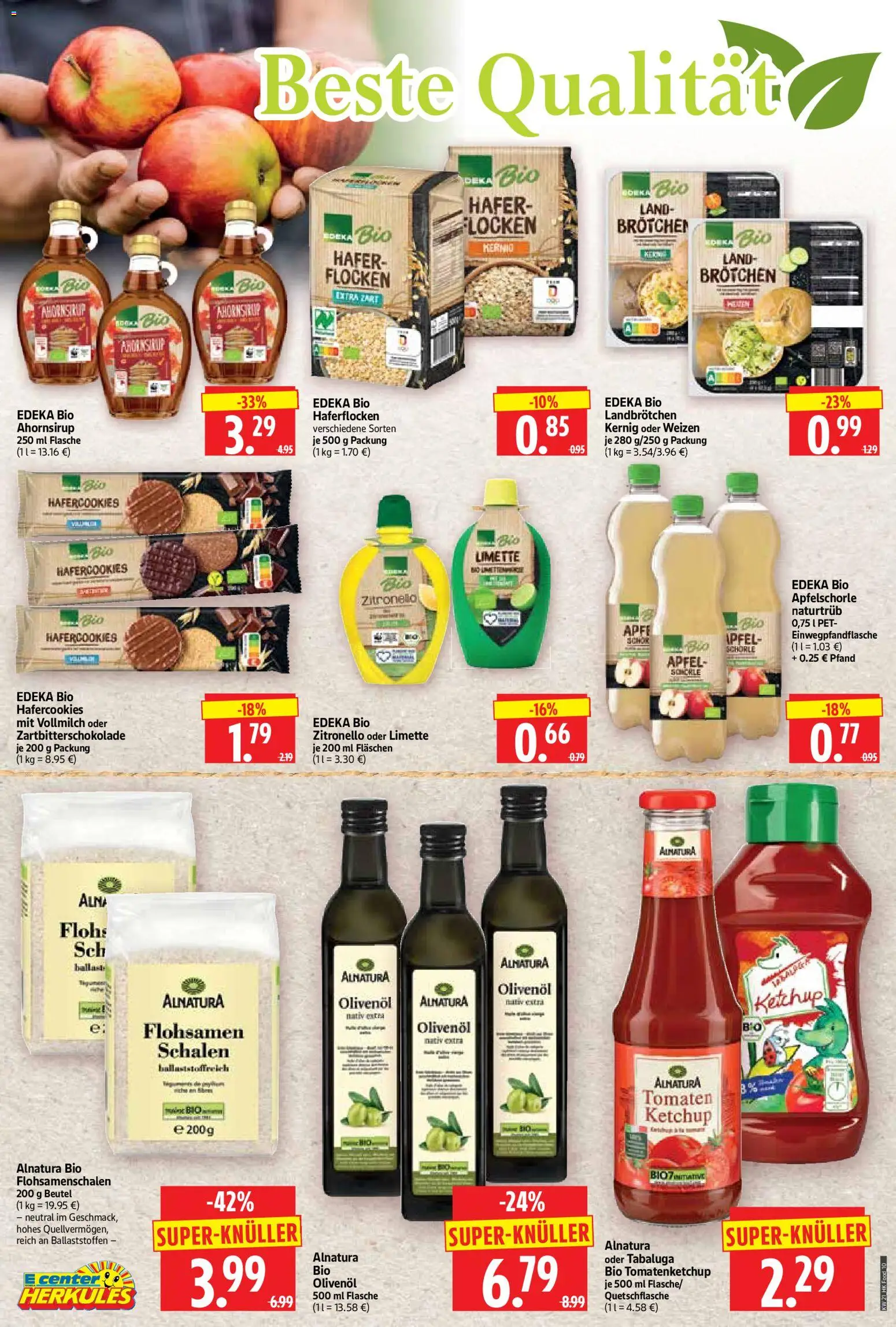 HERKULES Prospekt 	 – gültig ab 18.05.2026 | Seite: 10 | Produkte: Olivenol, Tomaten, Ketchup, Flocken