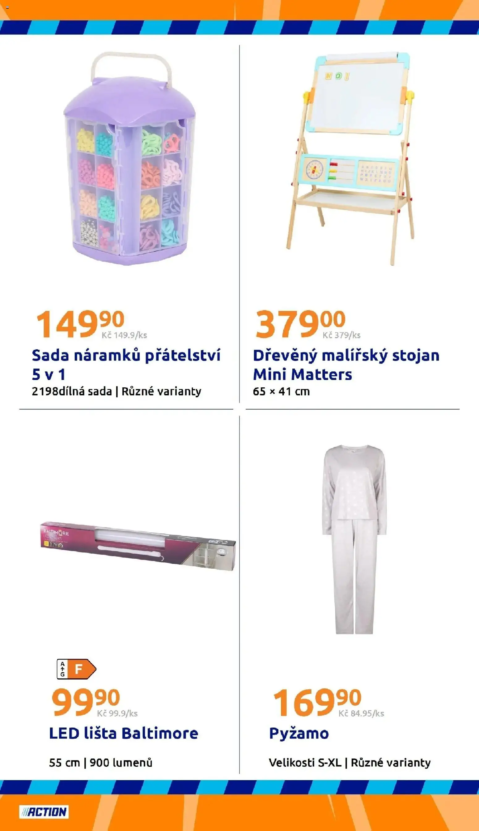 Action leták od 16.09.2026 - Akční leták online | Strana: 29 | Produkty: Pyžamo, Malířský stojan, LED