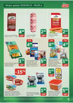 ČIA MARKET leidinys galioja nuo 2026.09.15 | Puslapis: 8