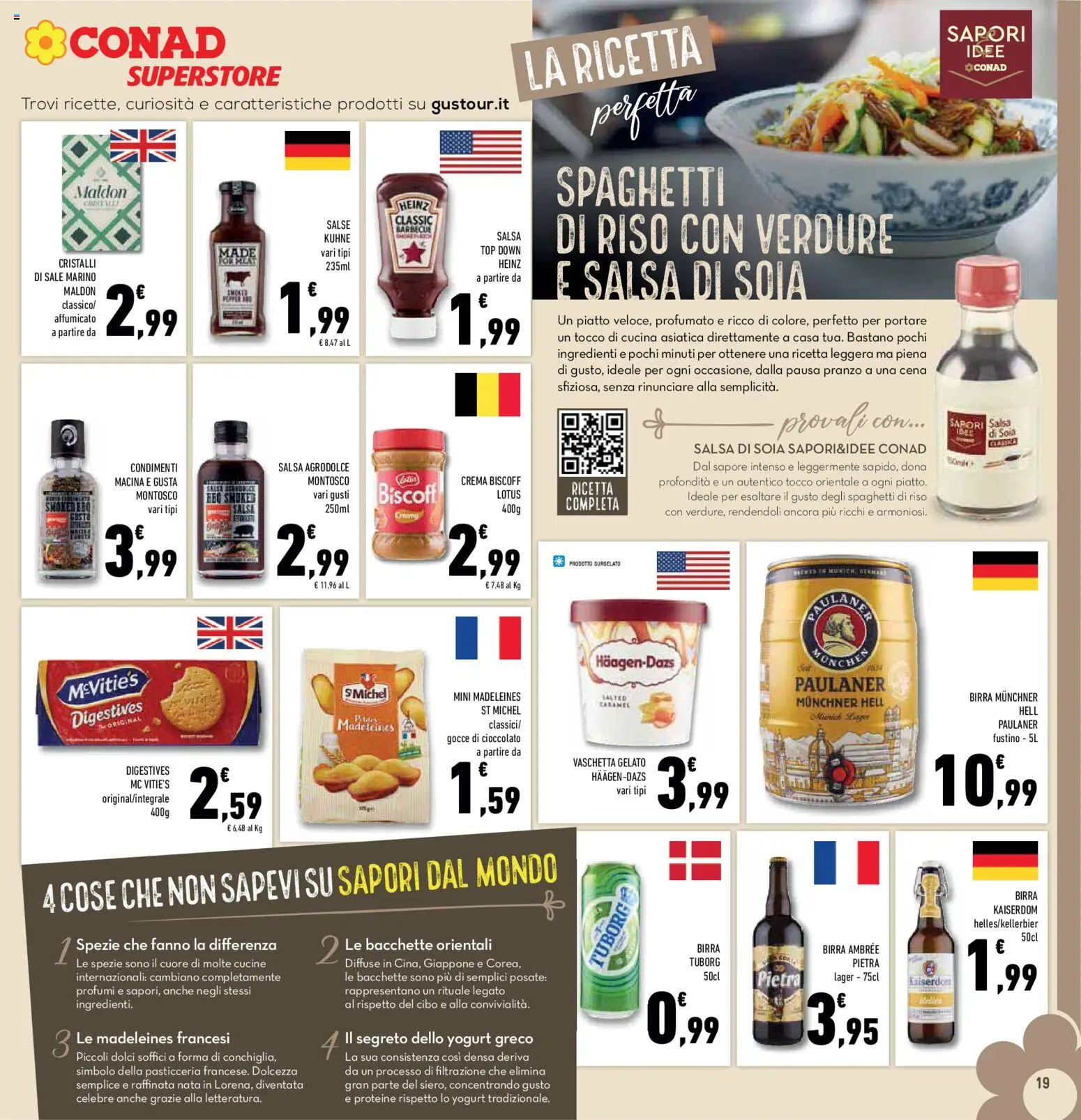 Volantino Conad del 04.06.2026 | Pagina: 19 | Prodotti: Posate, Cioccolato, Cucine, Salsa