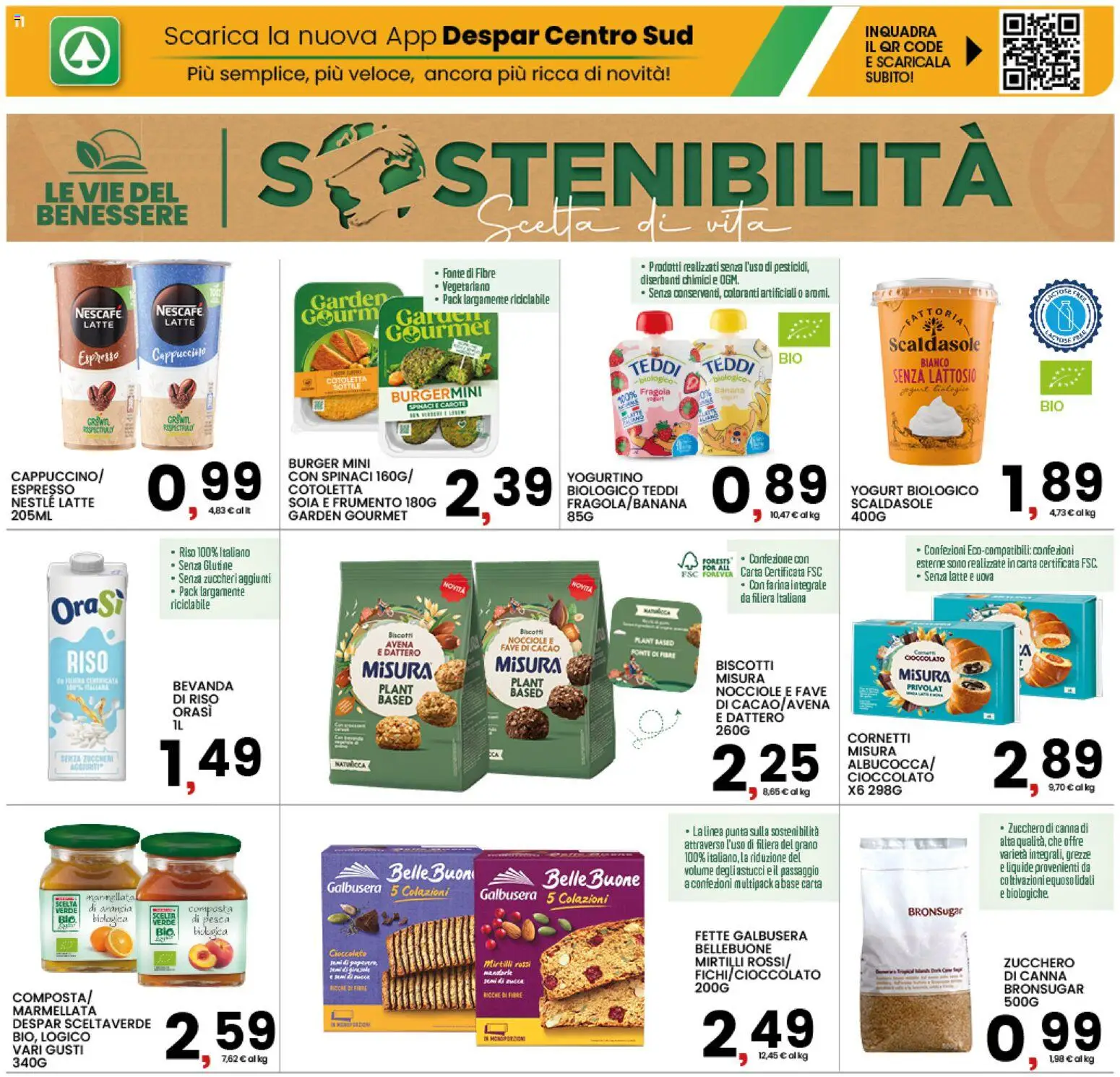 Volantino Interspar del 27.05.2026 | Pagina: 11 | Prodotti: Uova, Zucchero, Latte, Cacao
