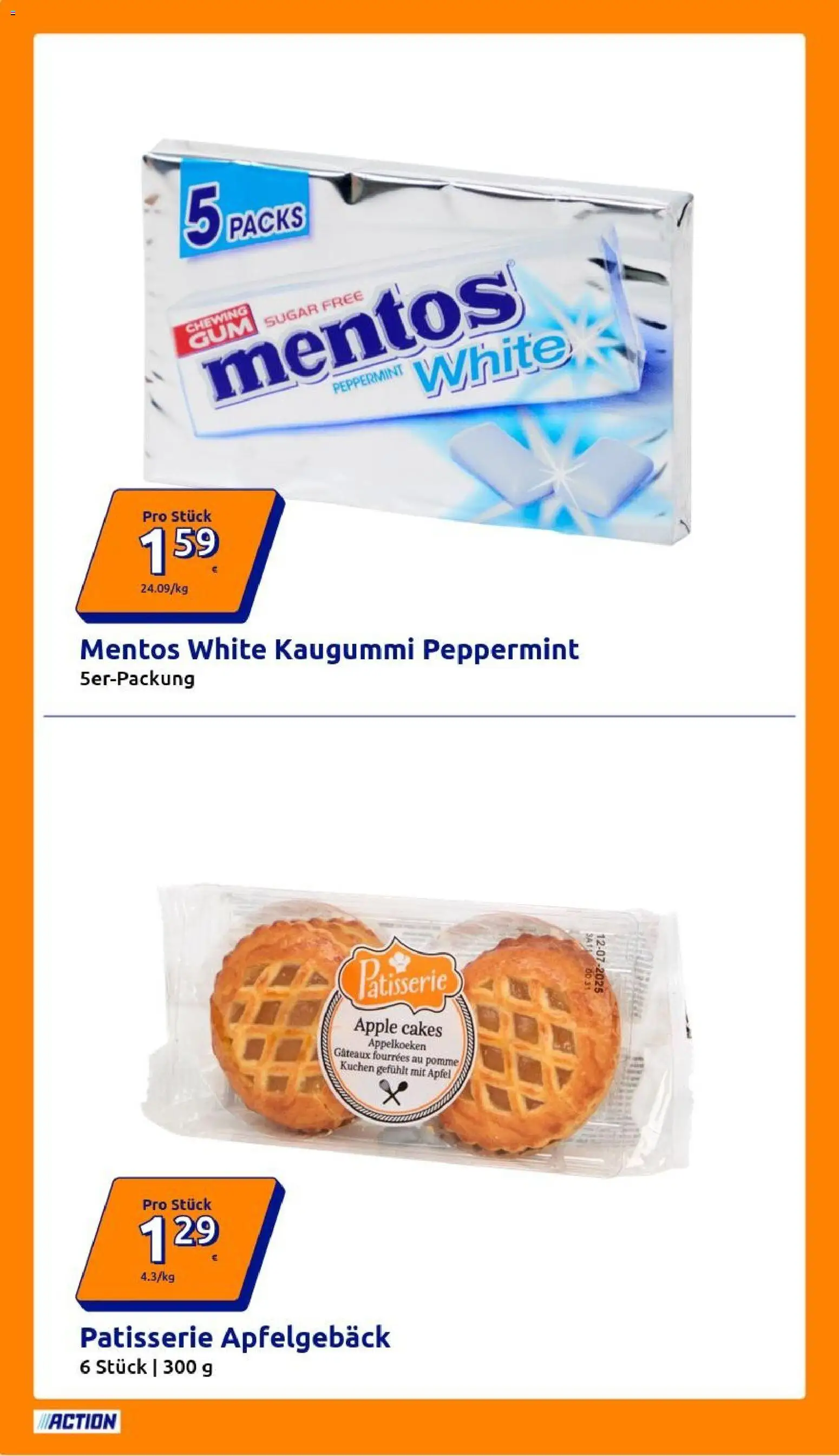 Action Prospekt – gültig ab 15.07.2026 | Seite: 28 | Produkte: Äpfel, Apple, Kuchen
