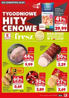 Pogląd oferty "Szynka wieprzowa bez kości, 1 kg" - ważna od 28.09.2026 | Strona: 8 | Produkty: Bułka fitness, Bułka, Ser, Owoce morza