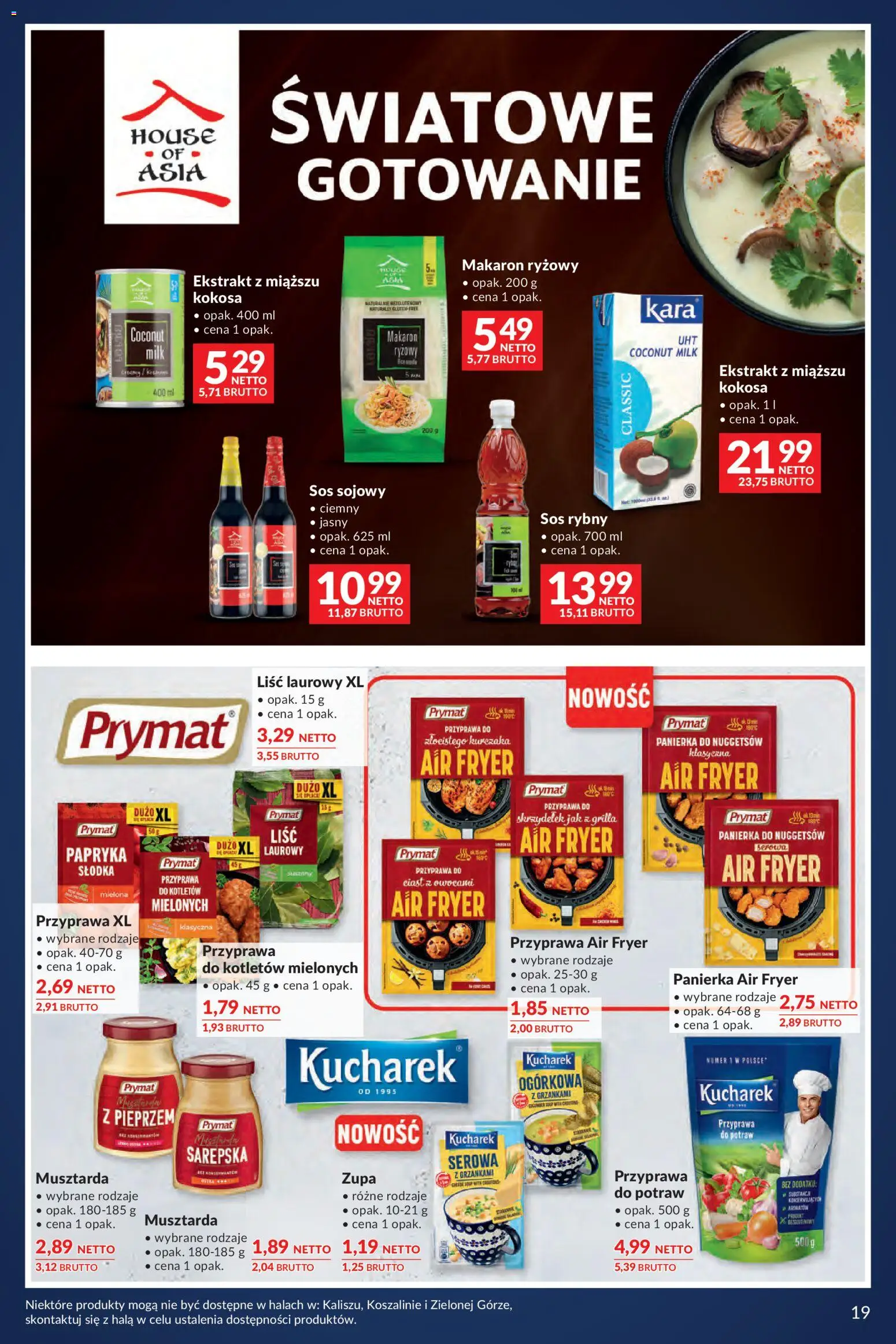 Makro gazetka - Lato pełne inspiracji od 04.08.2026 | Strona: 10 | Produkty: Sos rybny, Makaron ryżowy, Musztarda, Zupa
