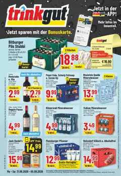 Trinkgut Prospekt ab 31.08.2026 gültig