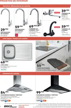 Pré-visualização BricoMarché F06 - Folheto Catálogo Projetos de Interior válido de 23.04.2026 | Página: 14 | Produtos: Escorredor, Torneira