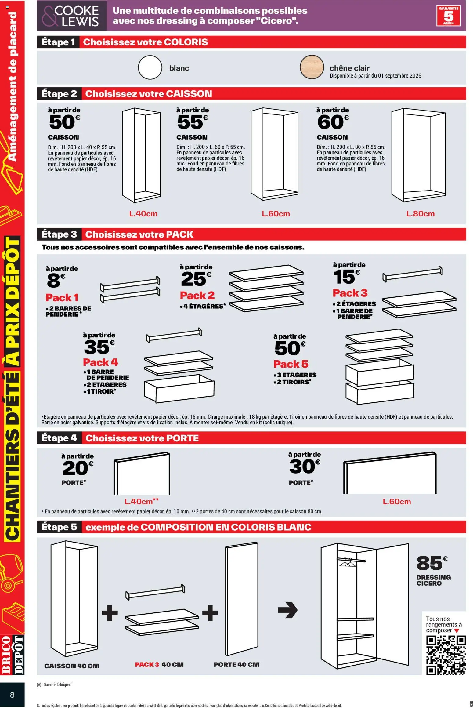 {H1} | Page: 8 | Produits: Penderie, Porte, Portes, Dressing