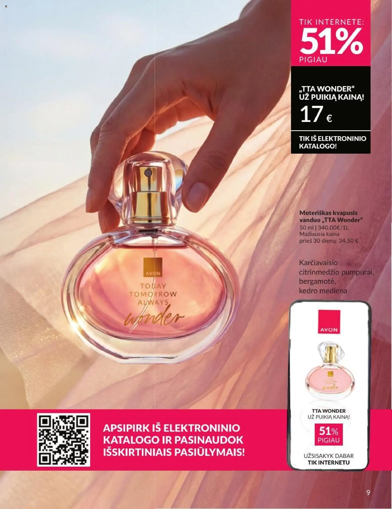 AVON akcijos nuo 2026.08.01 | Puslapis: 9 | Prekių: Kvapusis vanduo