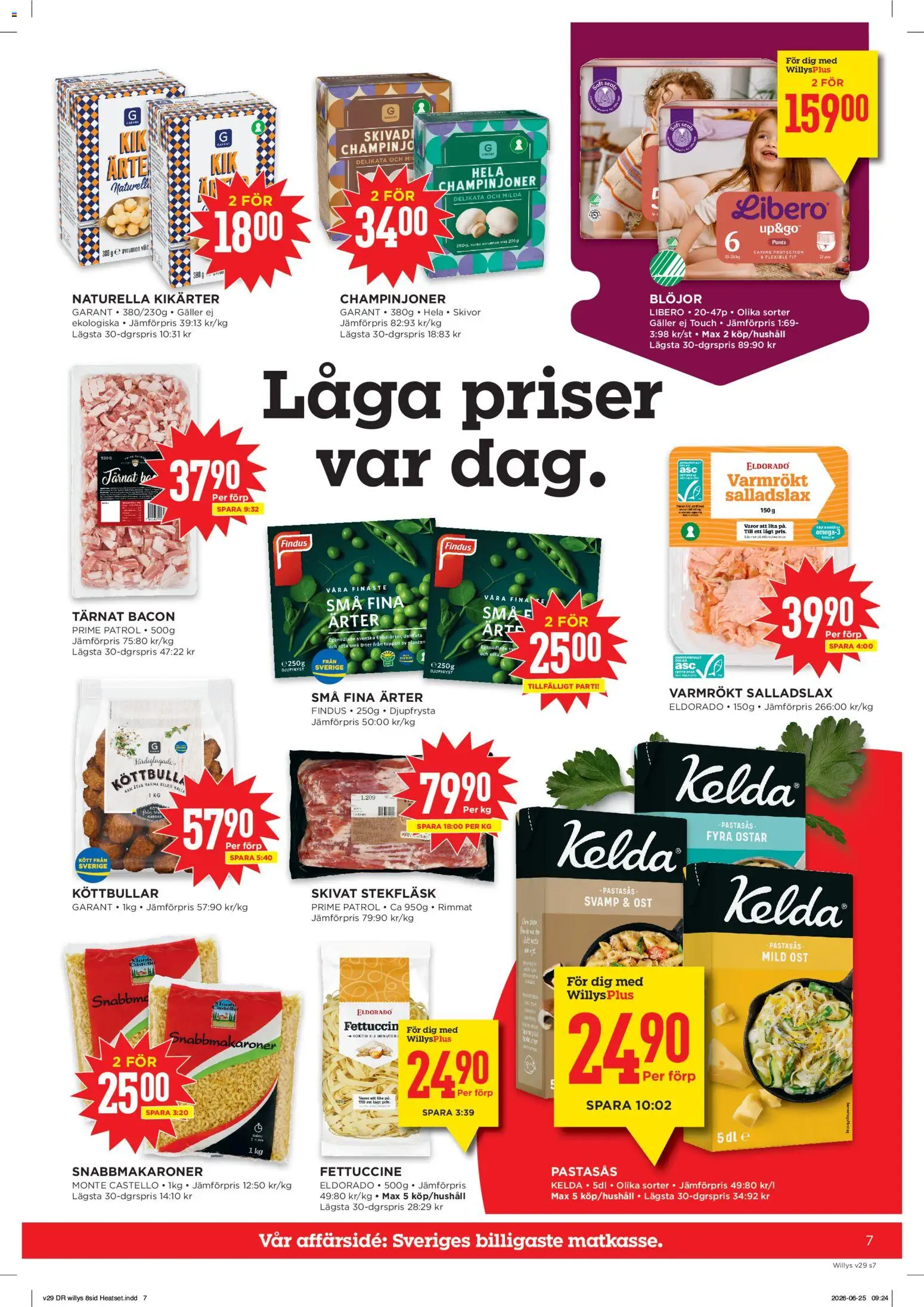 Willys reklamblad aktuell från 13/07/2026 | Sida: 7