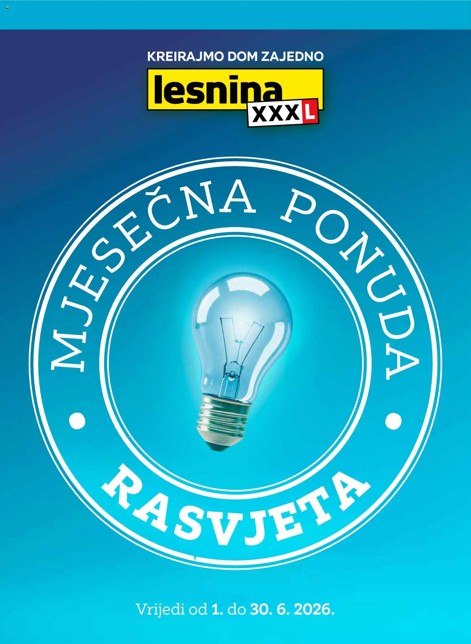 Lesnina katalog | vrijedi od 01.06.2026 | Stranica: 1 | Proizvodi: Rasvjeta