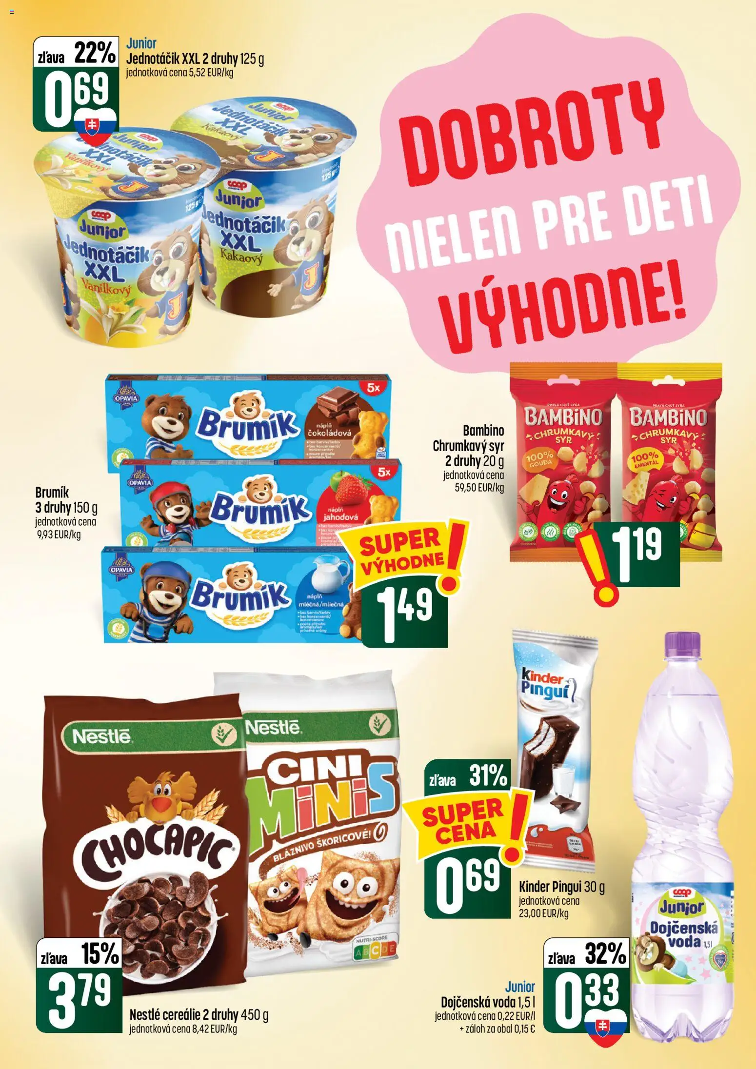Nové COOP Jednota akcie – leták je platný od 08.10.2026 | Strana: 31