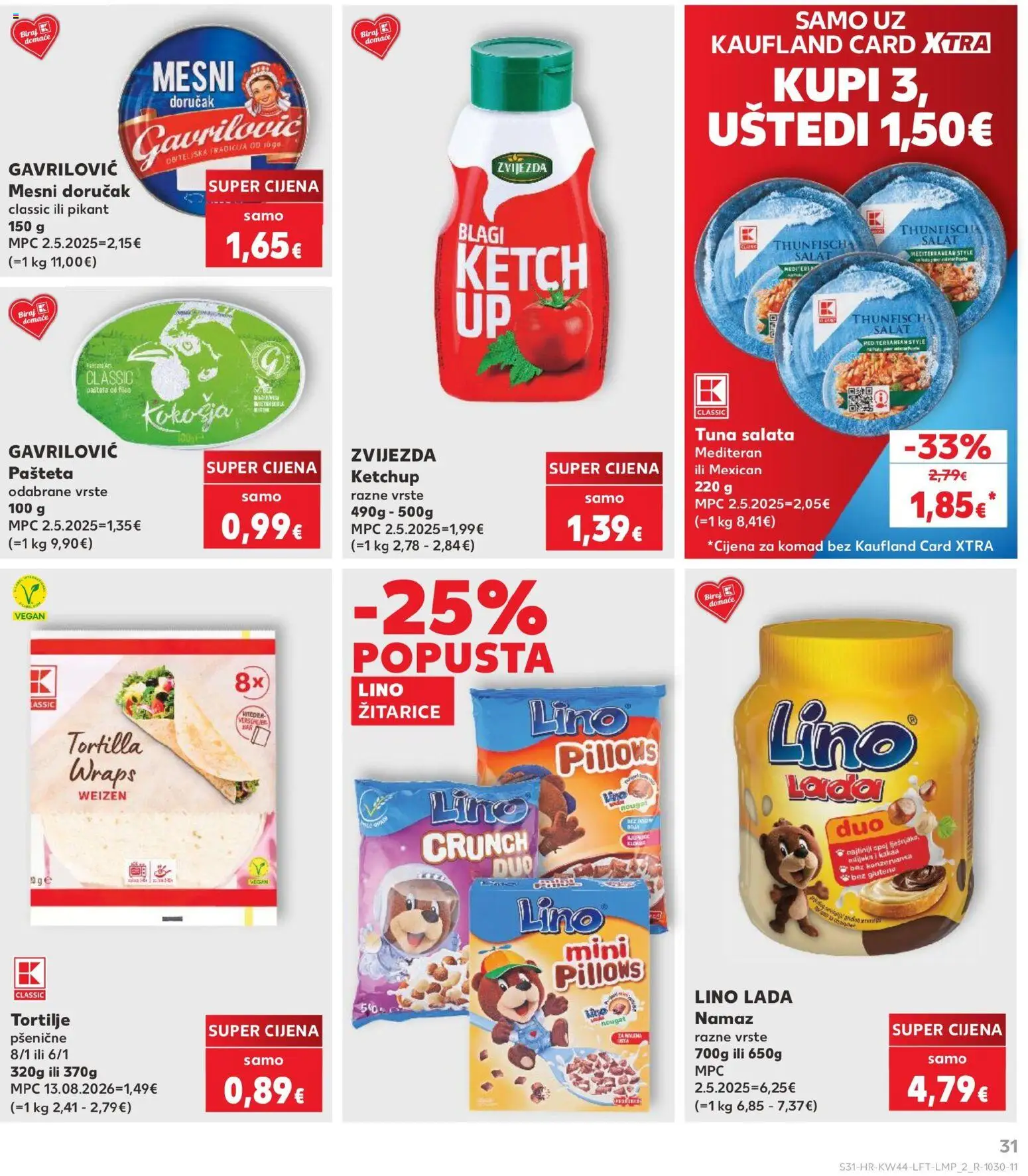 Kaufland katalog | vrijedi od 28.10.2026 | Stranica: 31