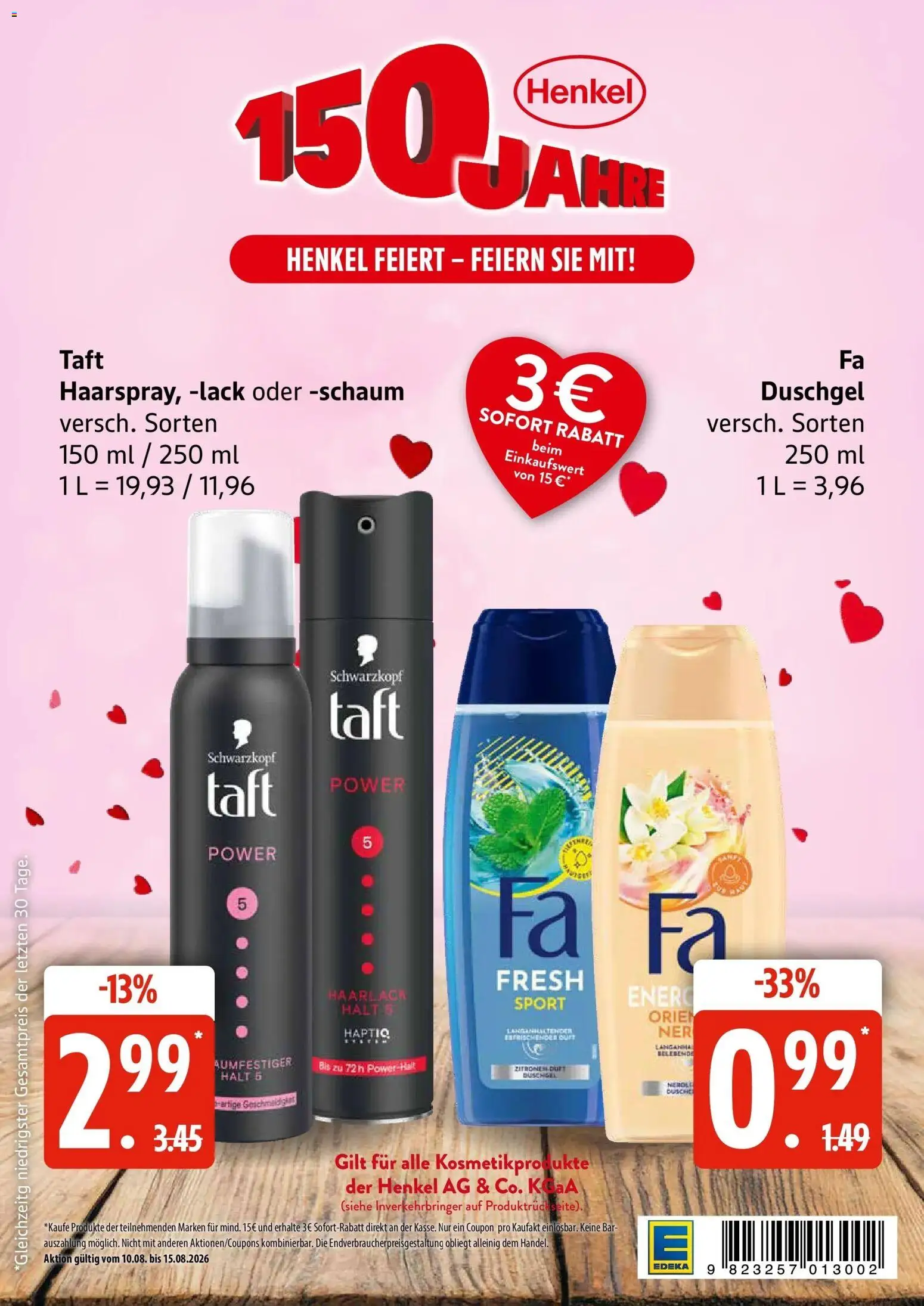Edeka Prospekt Schwarzenbek (ab 10.08.2026) » Angebote Online | Seite: 27 | Produkte: Duft, Duschgel