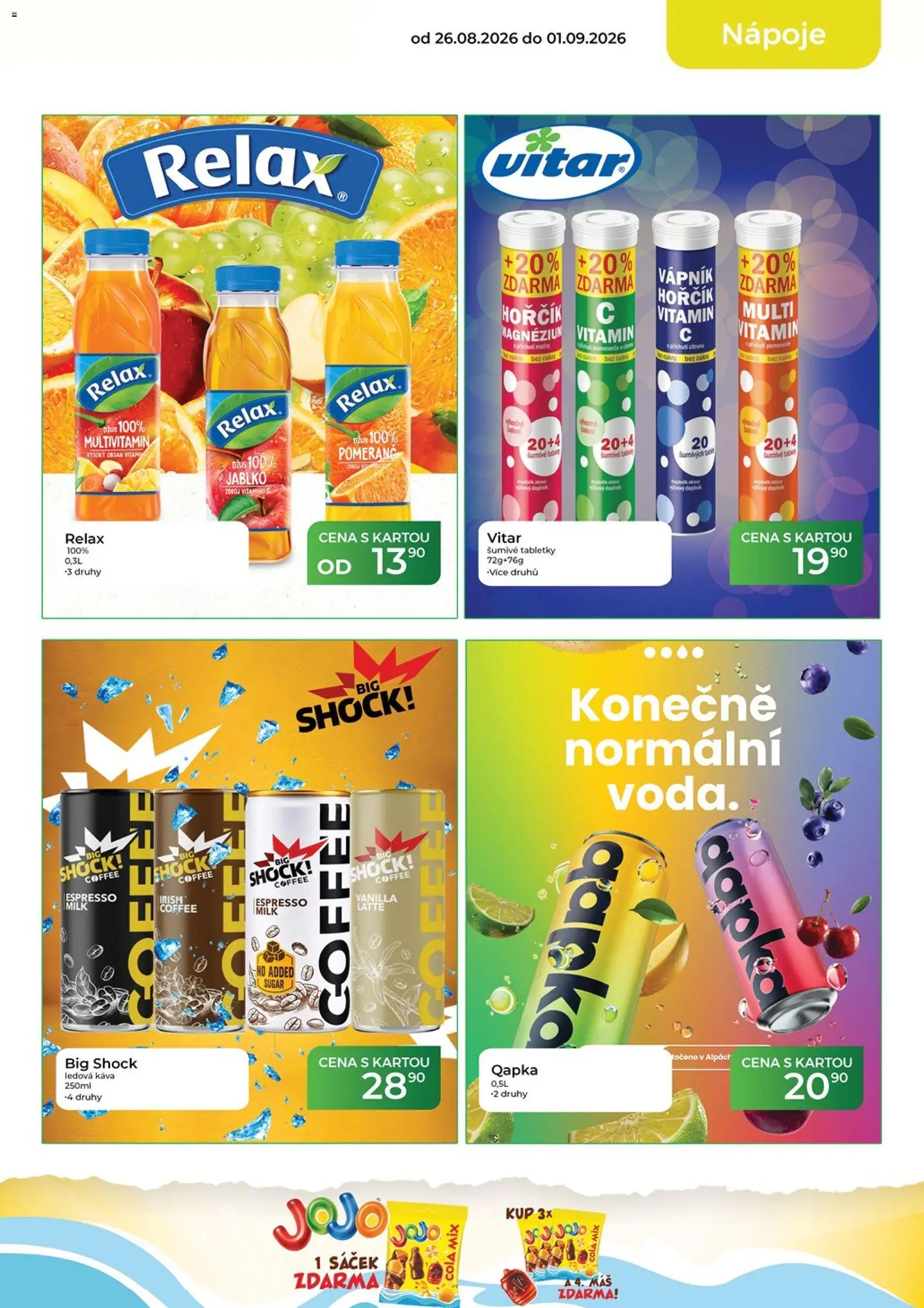 Tamda Foods leták od 26.08.2026 | Strana: 11 | Produkty: Jojo, Káva, Cola, Sáček