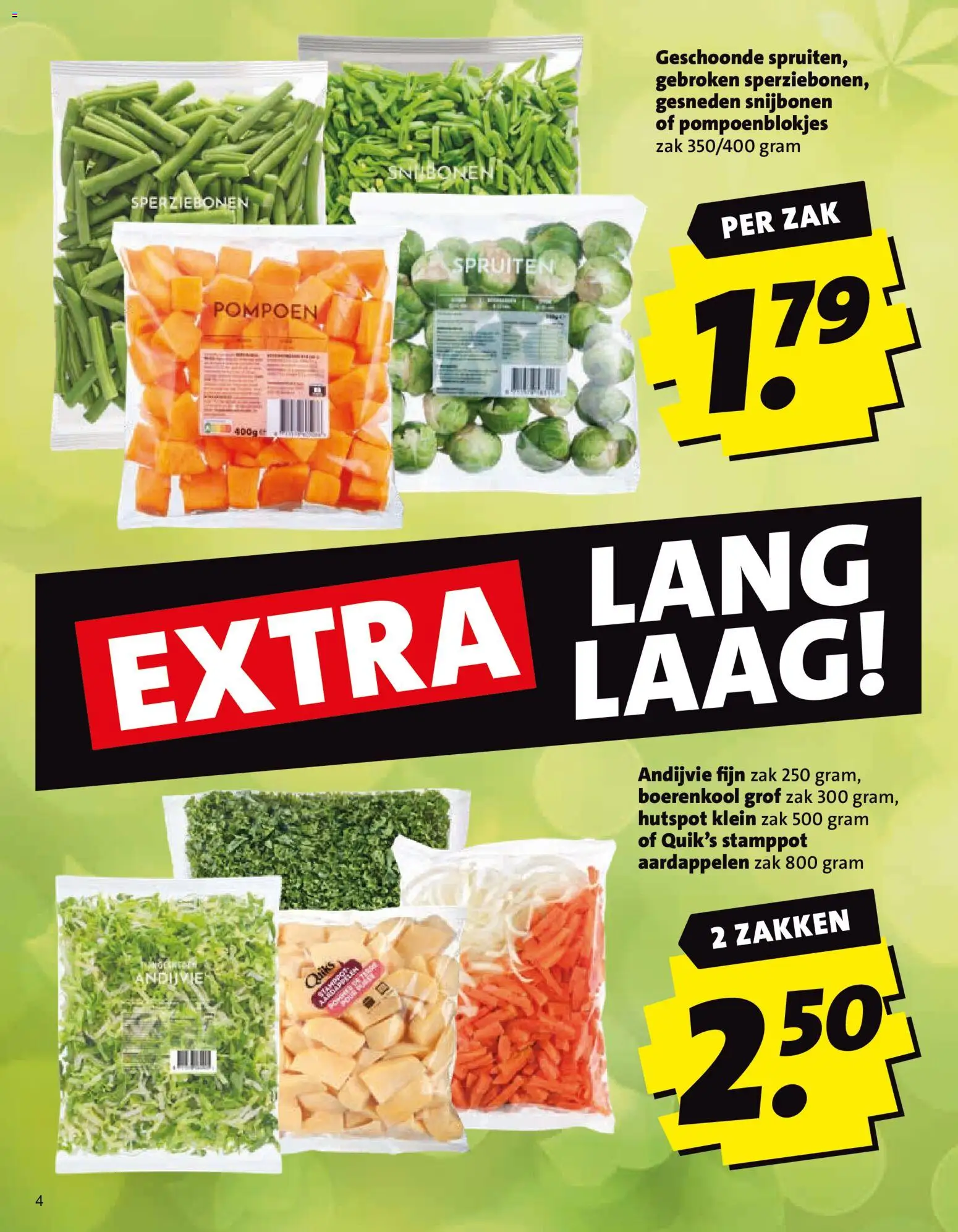 {H1} | Pagina: 4 | Producten: Pompoen, Boerenkool, Zak, Aardappelen