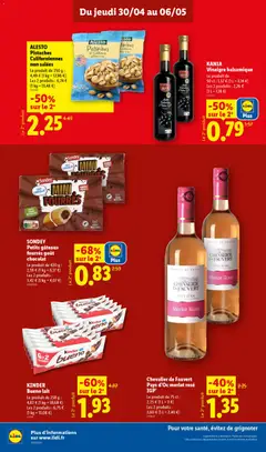 LIDL - Prévisualisation de KANIA Vinaigre balsamique, Vinaigre balsamique, 50 cl valide à partir de 30.04.2026 | Page: 10 | Produits: Cookies, Sel, Lait, Vinaigre