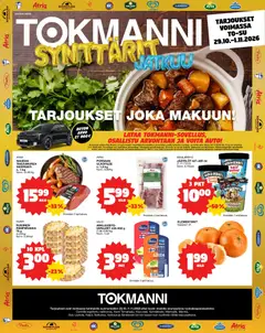 Tokmanni-mainoslehti voimassa 29/10/2026 alkaen